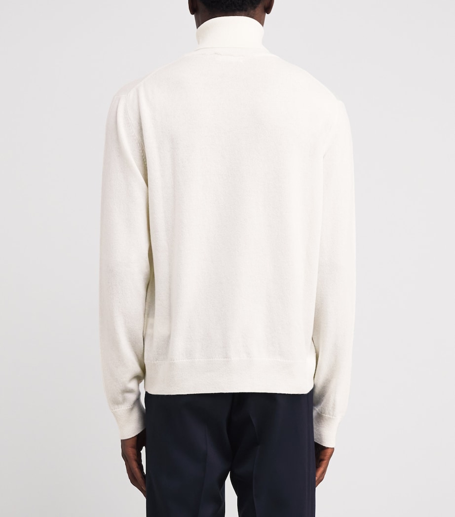Cashmere Rollneck Sweater CLASSIC CREAM Image 4