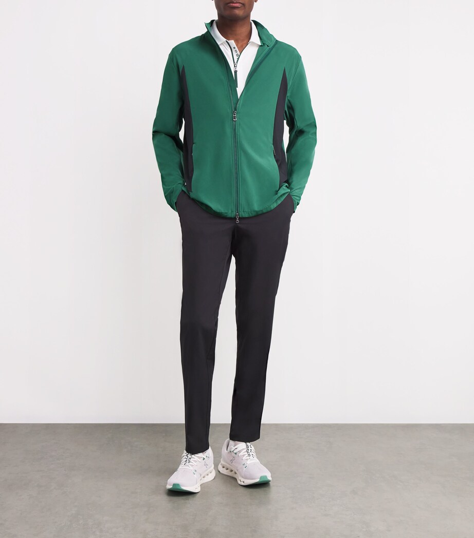 Technical Zip-Up Jacket 149 HUNTER GREEN Image 2