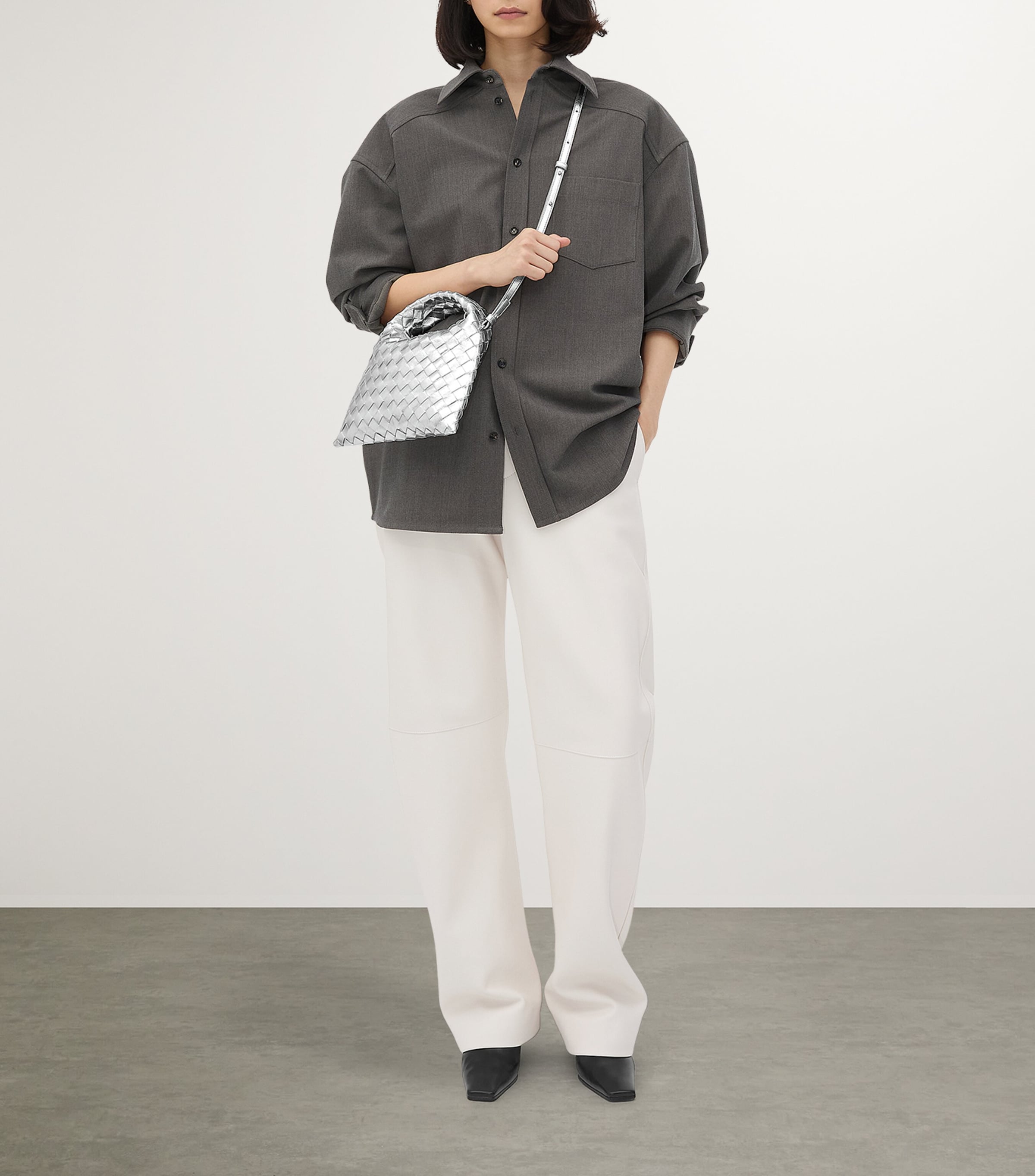 Mini Lambskin Hop Top-Handle Bag 8101 Image 5