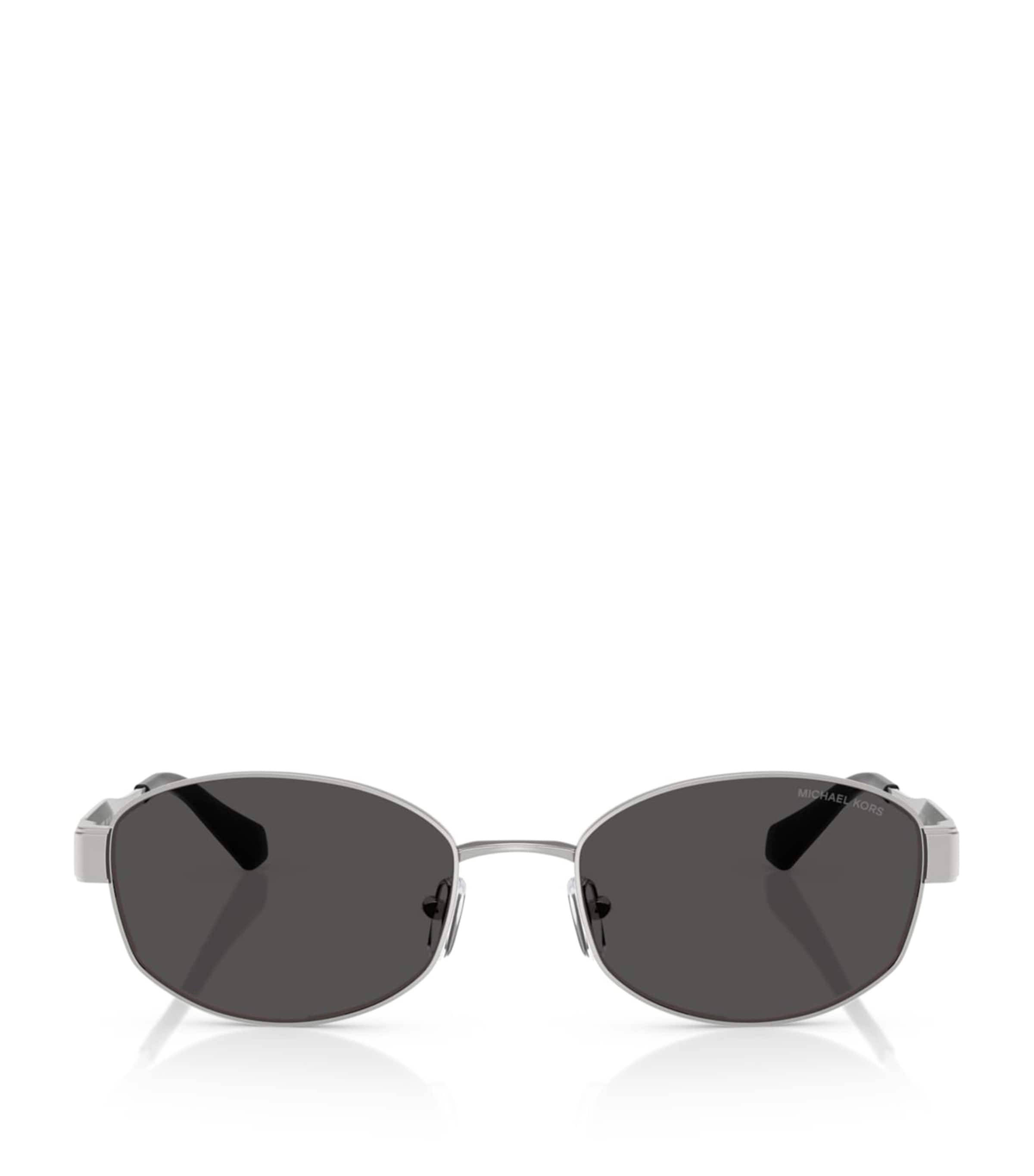 Michael Kors Monte Carlo Oval Sunglasses Silver Image 1