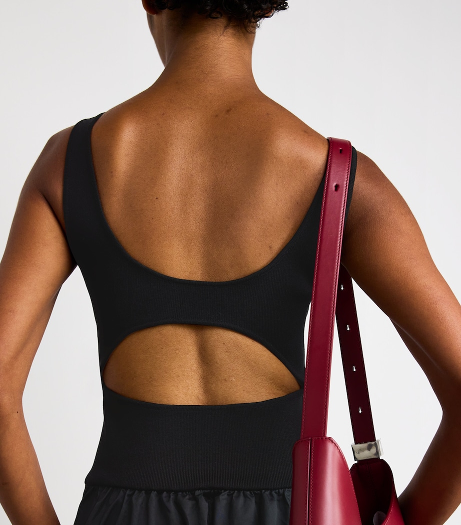 Cut-Out Maxi Dress BLACK Image 6