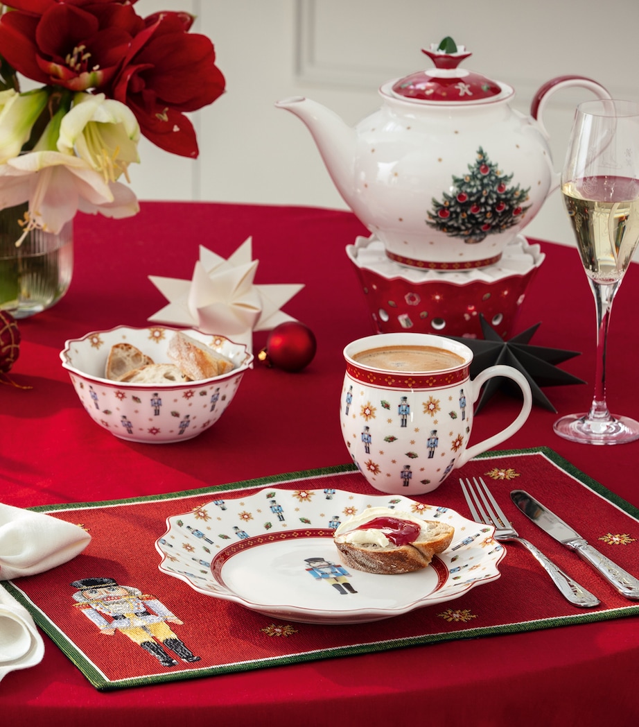 Porcelain Nutcracker Toy's Delight 6-Piece Breakfast Set MULTI Image 6