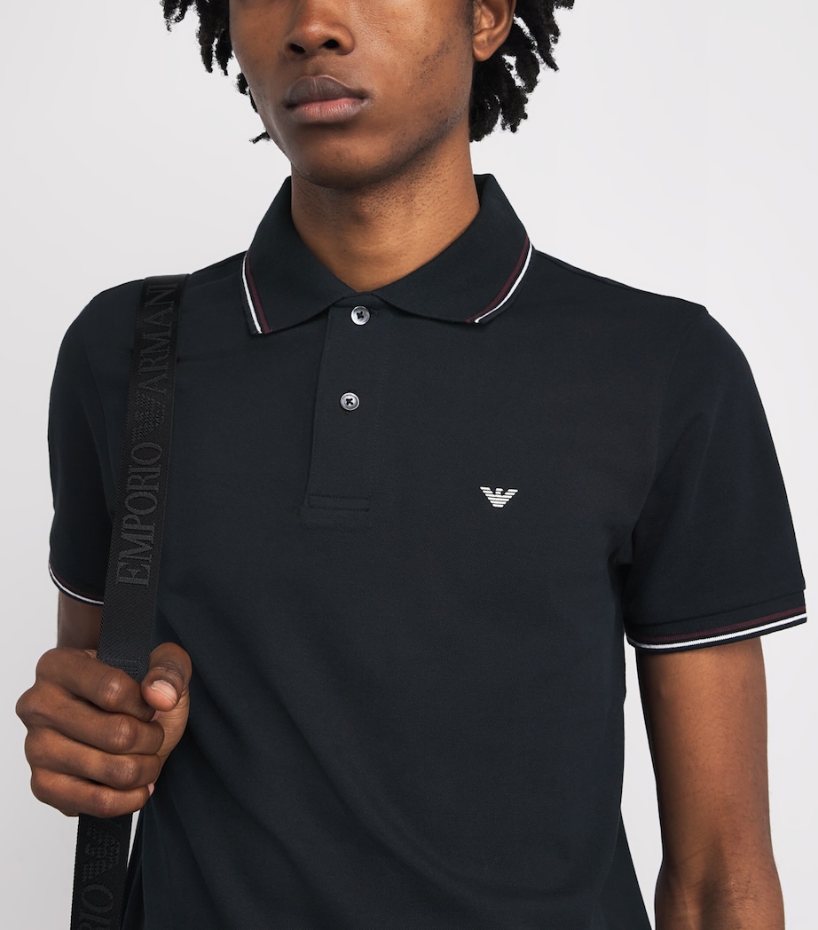 Cotton Logo Polo Shirt 920 Image 6