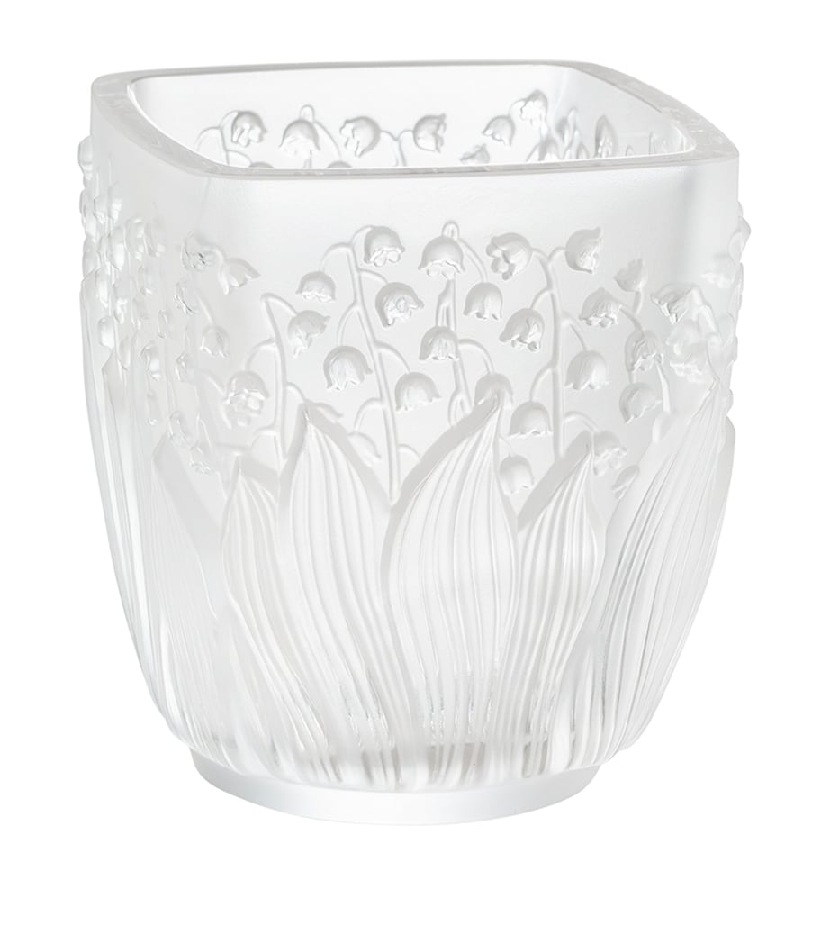 Crystal Muguet Votive Vase (10.5cm) INCOLORE Image 1