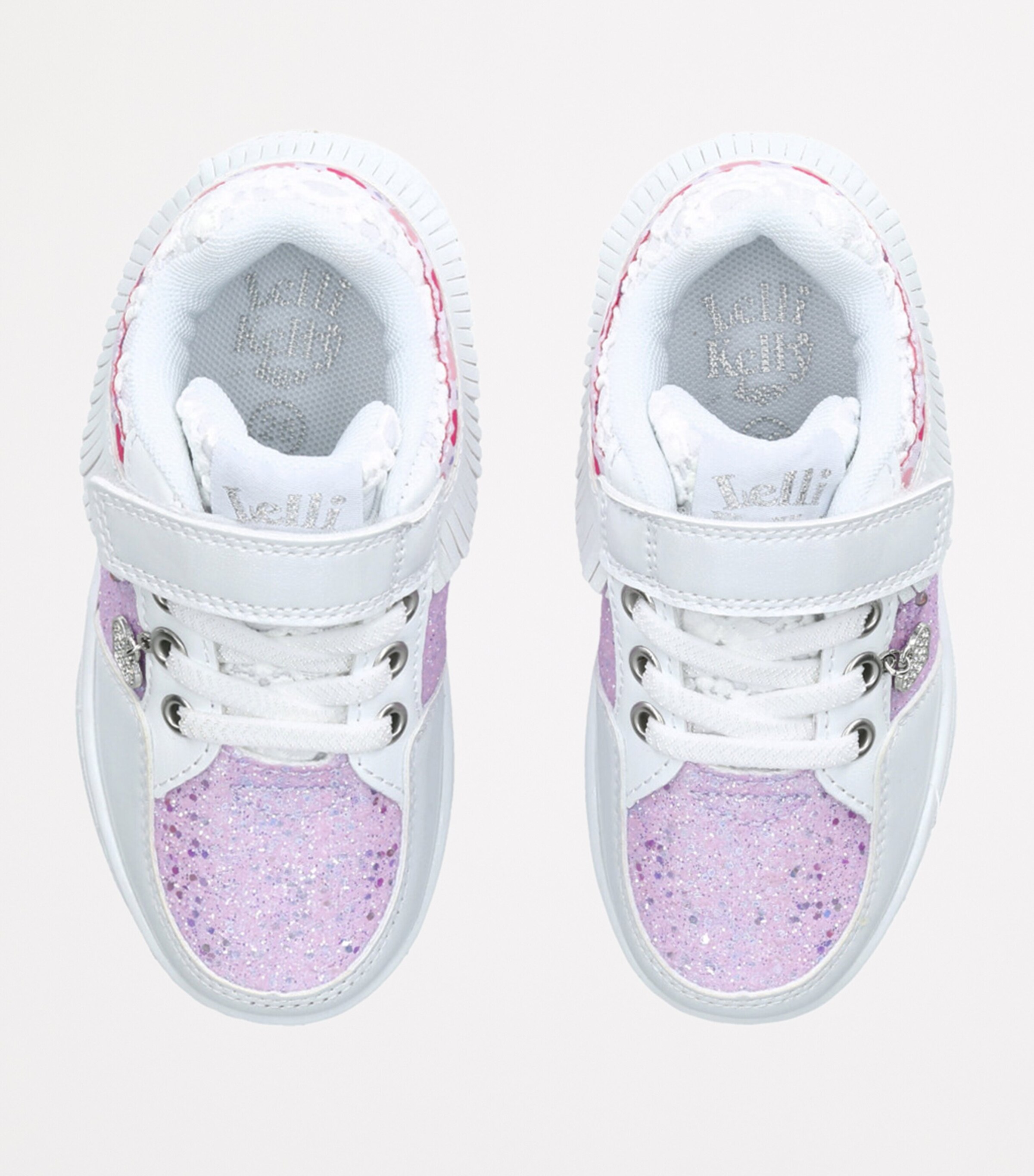 Lelli Kelly Glitter Frangetta Sneakers Lilac Image 4