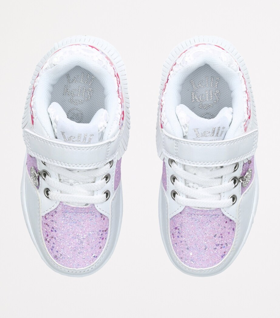 Glitter Frangetta Sneakers LILAC Image 4