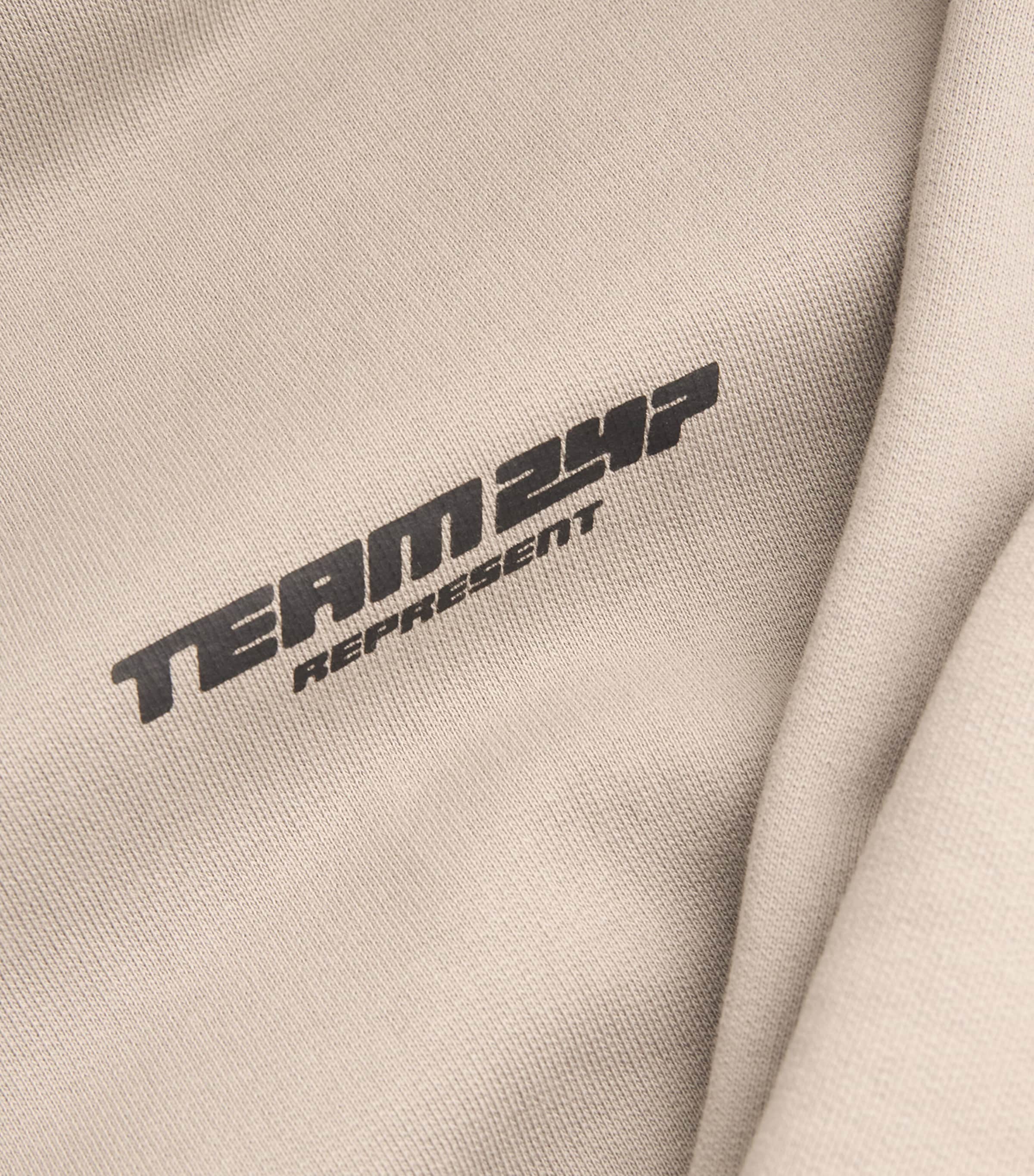 Represent 247 Mens 247 Future Terrains Oversized Hoodie Moonrock Image 3