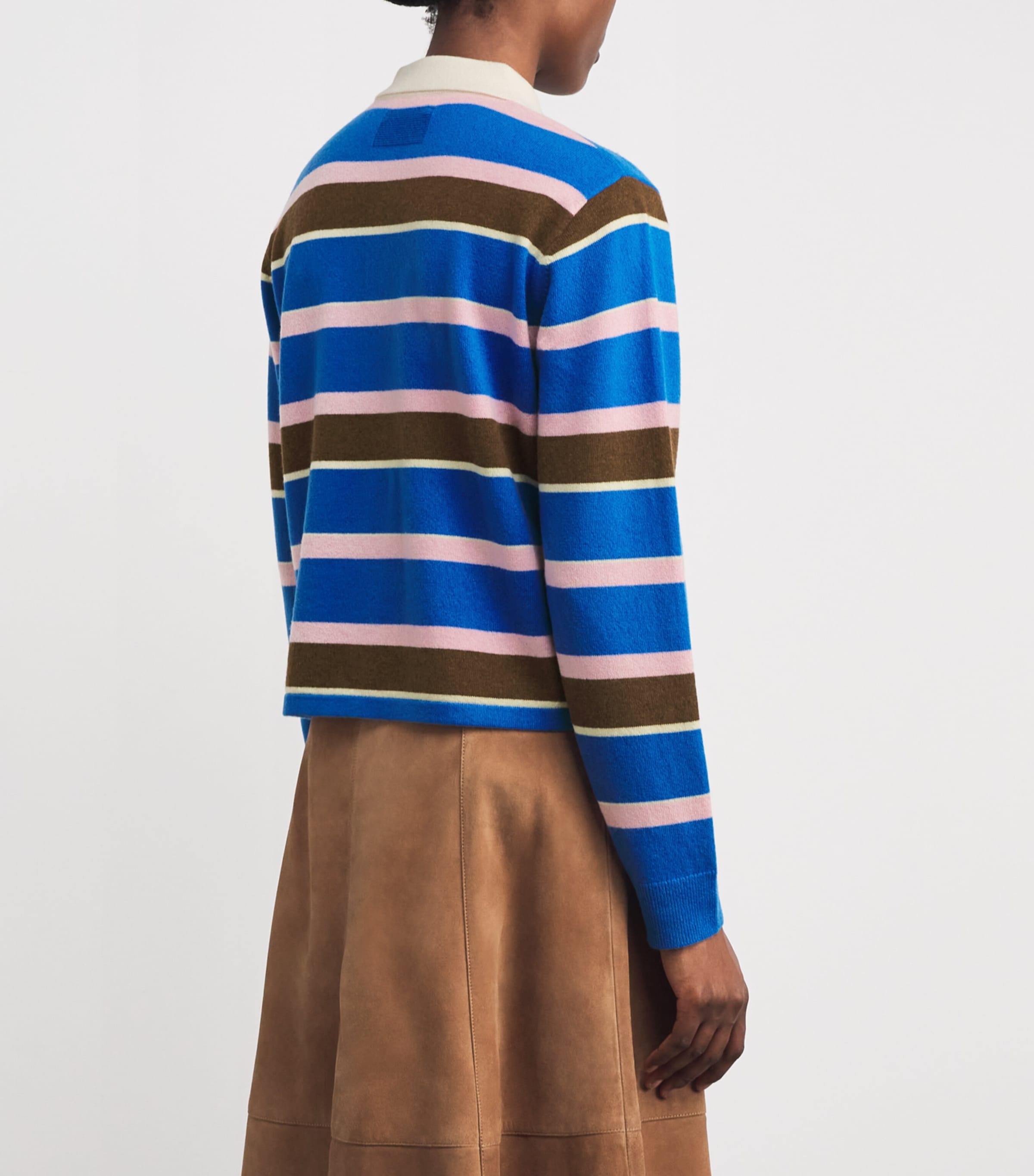 Cashmere Stripe Rugby Shirt TWILIGHT COMBO Image 4