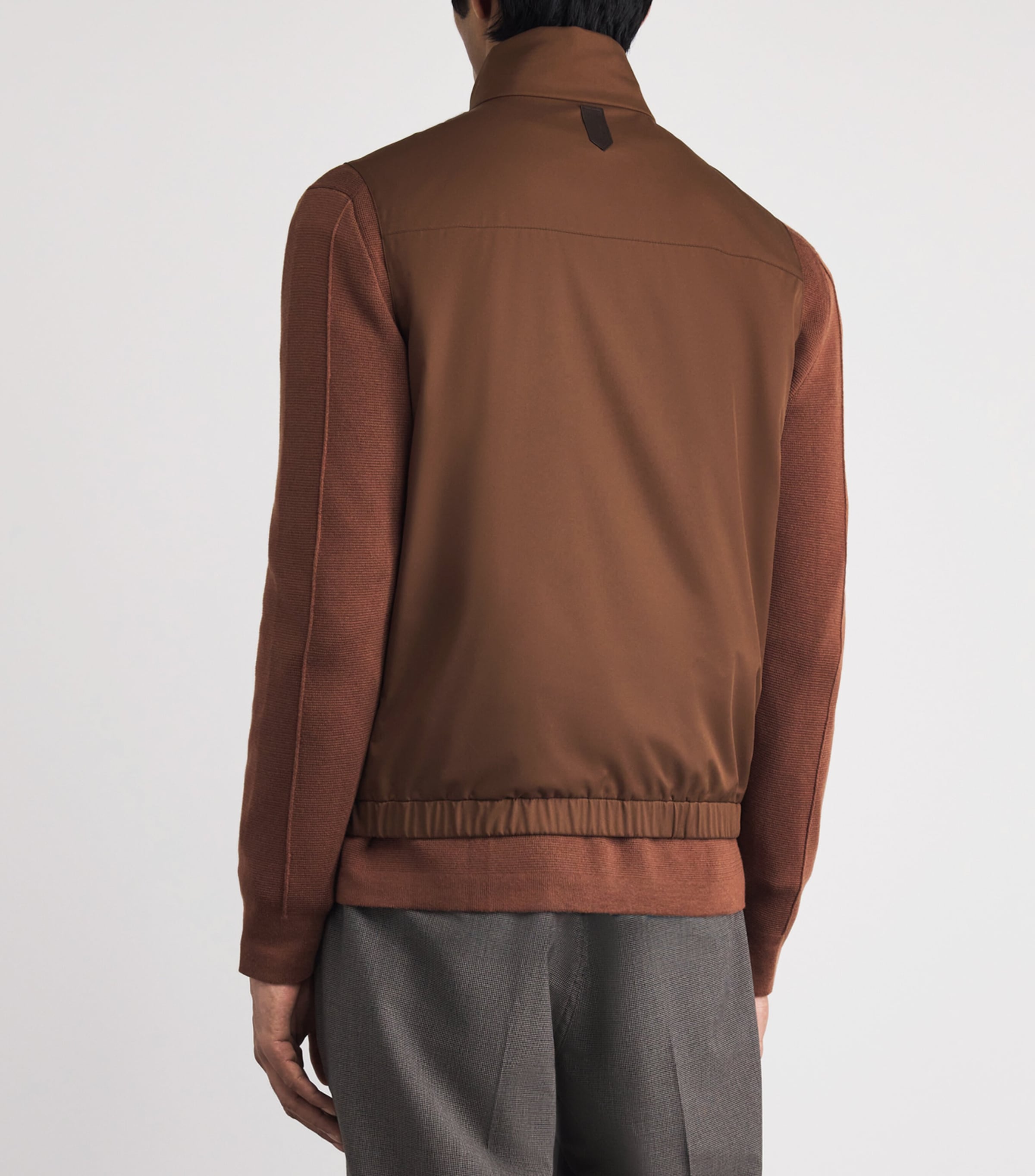 Canali Mens Reversible Gilet Image 5