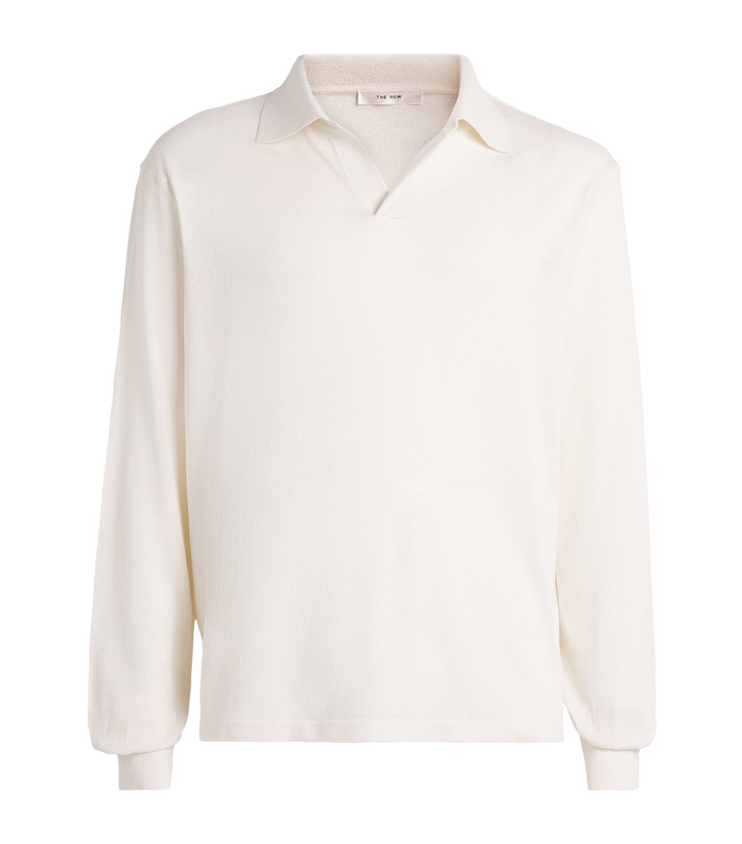The Row Stafford Silk Polo Jumper