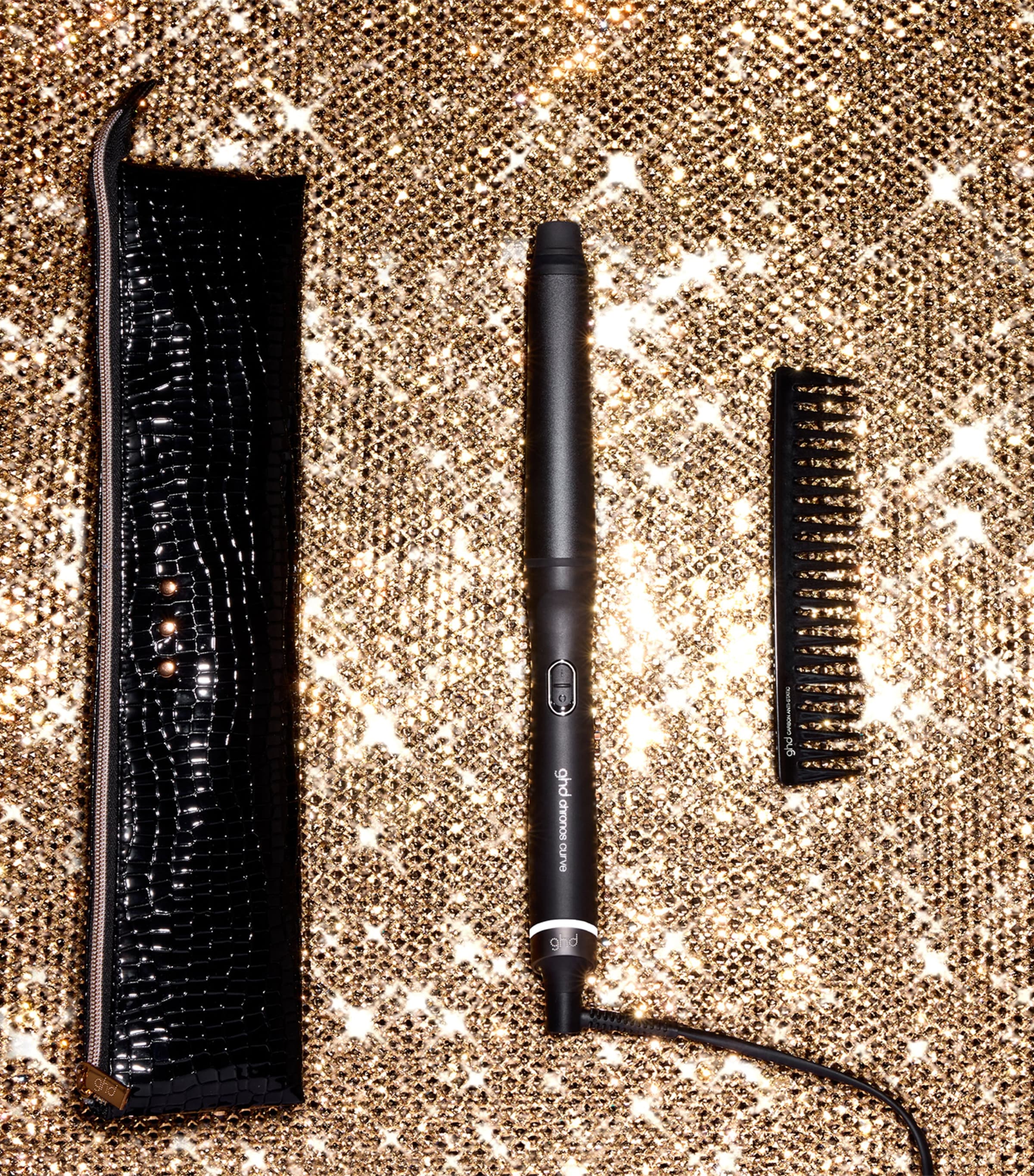 Chronos Curve Conical Curling Wand Gift Set NO COLOUR Image 3