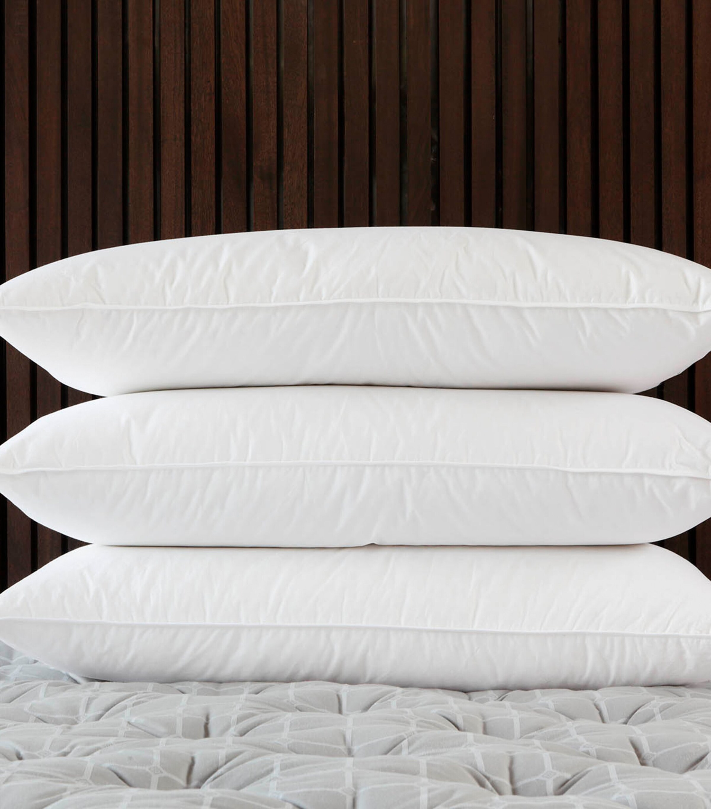 Medium Goose Down-Feather King Pillow (50cm x 90cm) WHITE Image 2