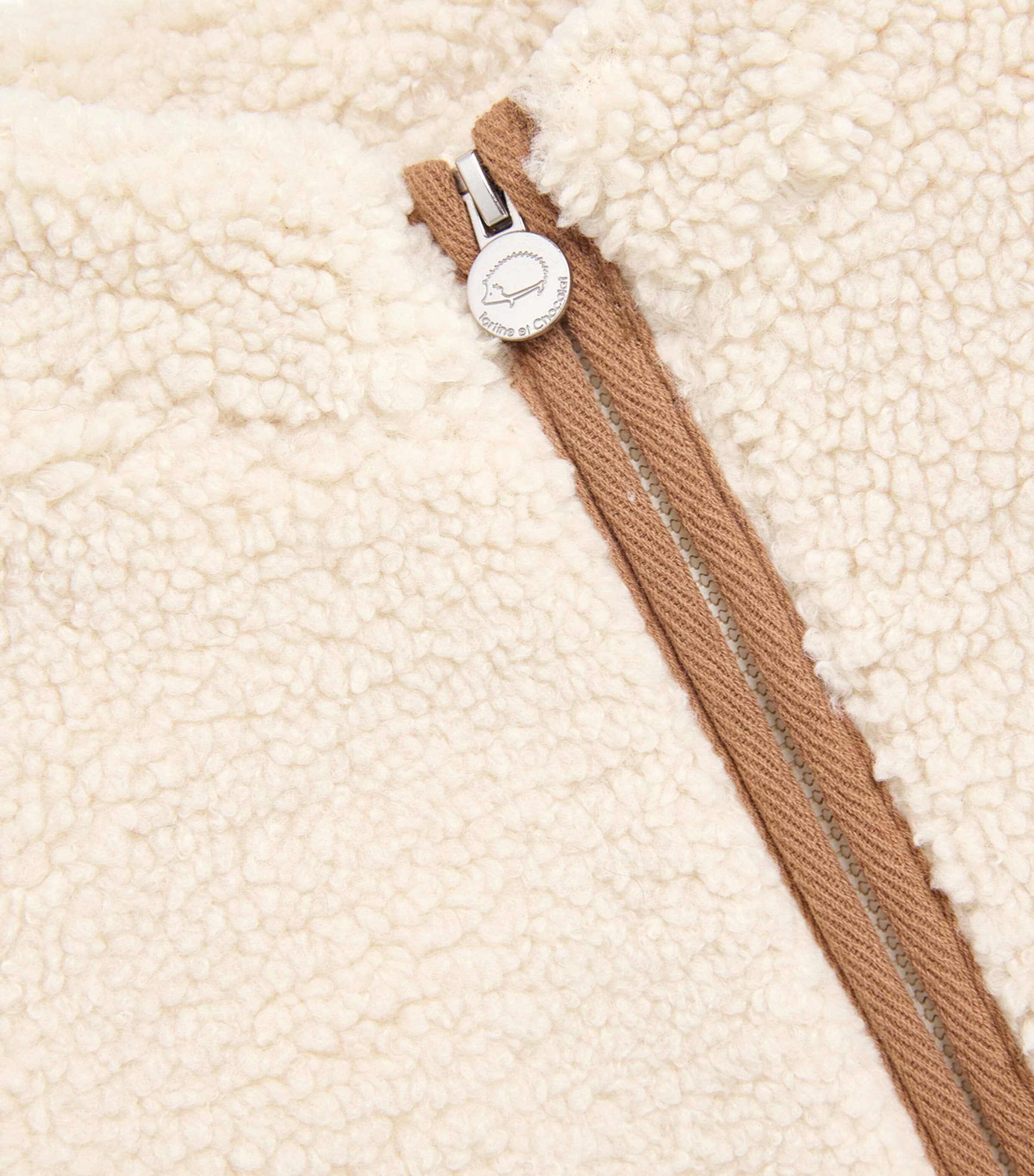 Fleece Jacket (3 Months-4 Years) 61BEIGE Image 3