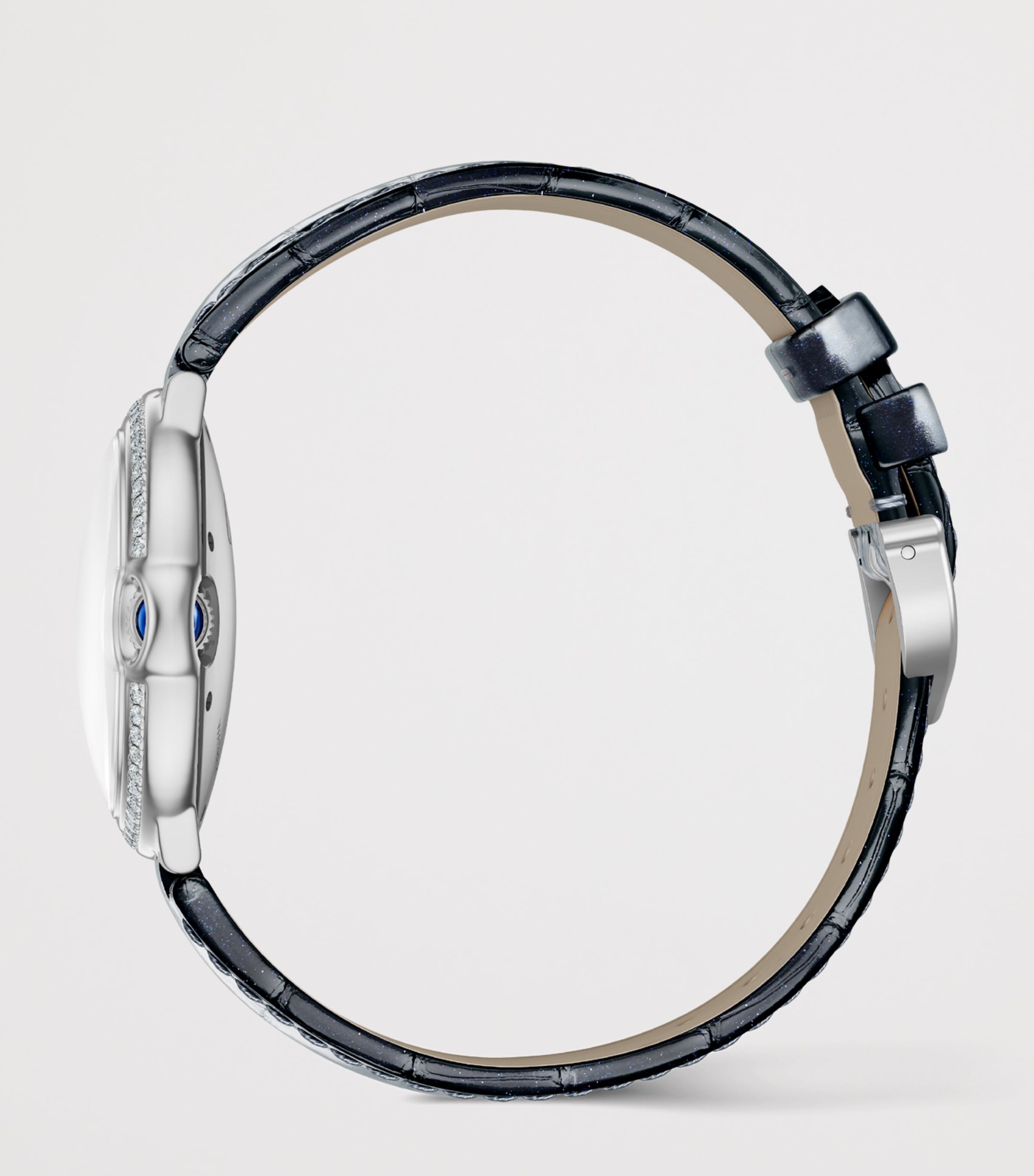 White Gold and Diamond Ballon Bleu de Cartier Watch 36mm WHITE GOLD Image 5