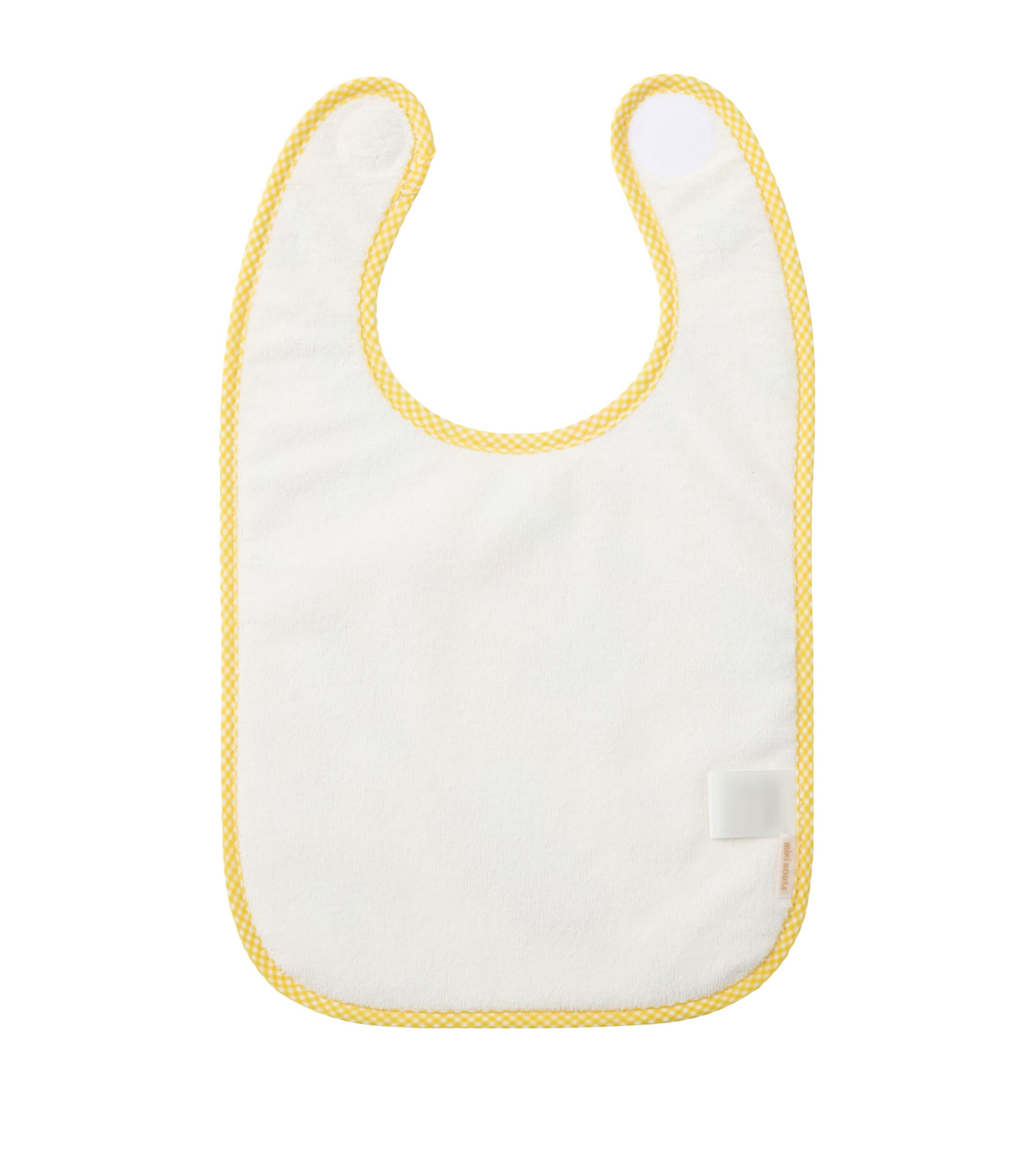 Miki House Cotton Chenille Bear Bib Image 2