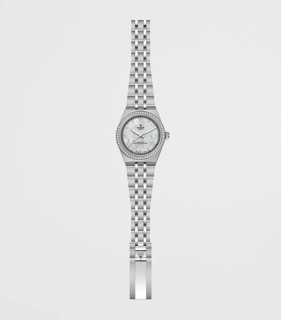 TUDOR Royal Stainless Steel Watch 30mm Mother Of Pearl Image 2