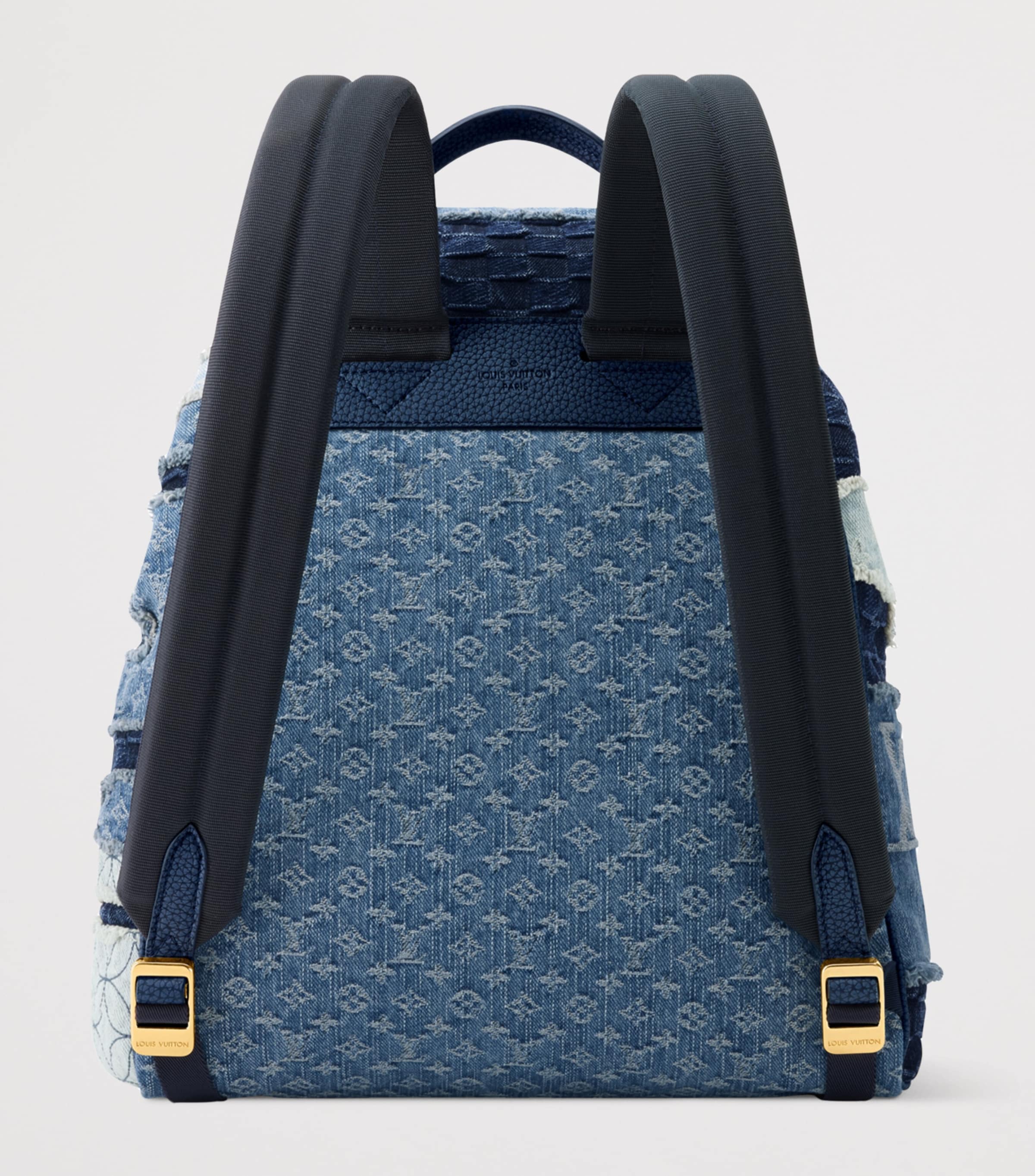 Denim Montsouris Cargo Backpack BLUE DENIM Image 4