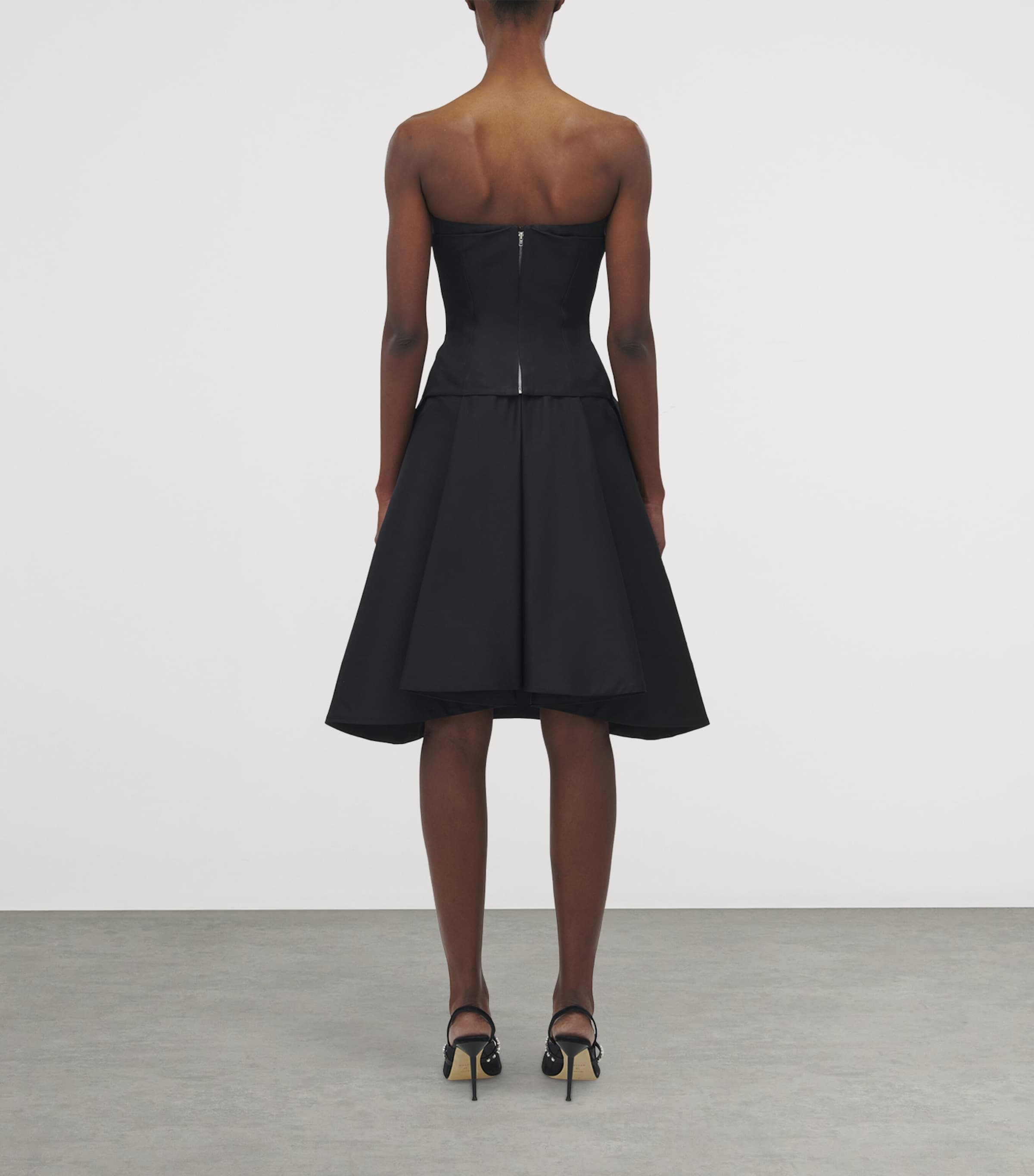 McQueen Duchess Midi Skirt | Harrods UK