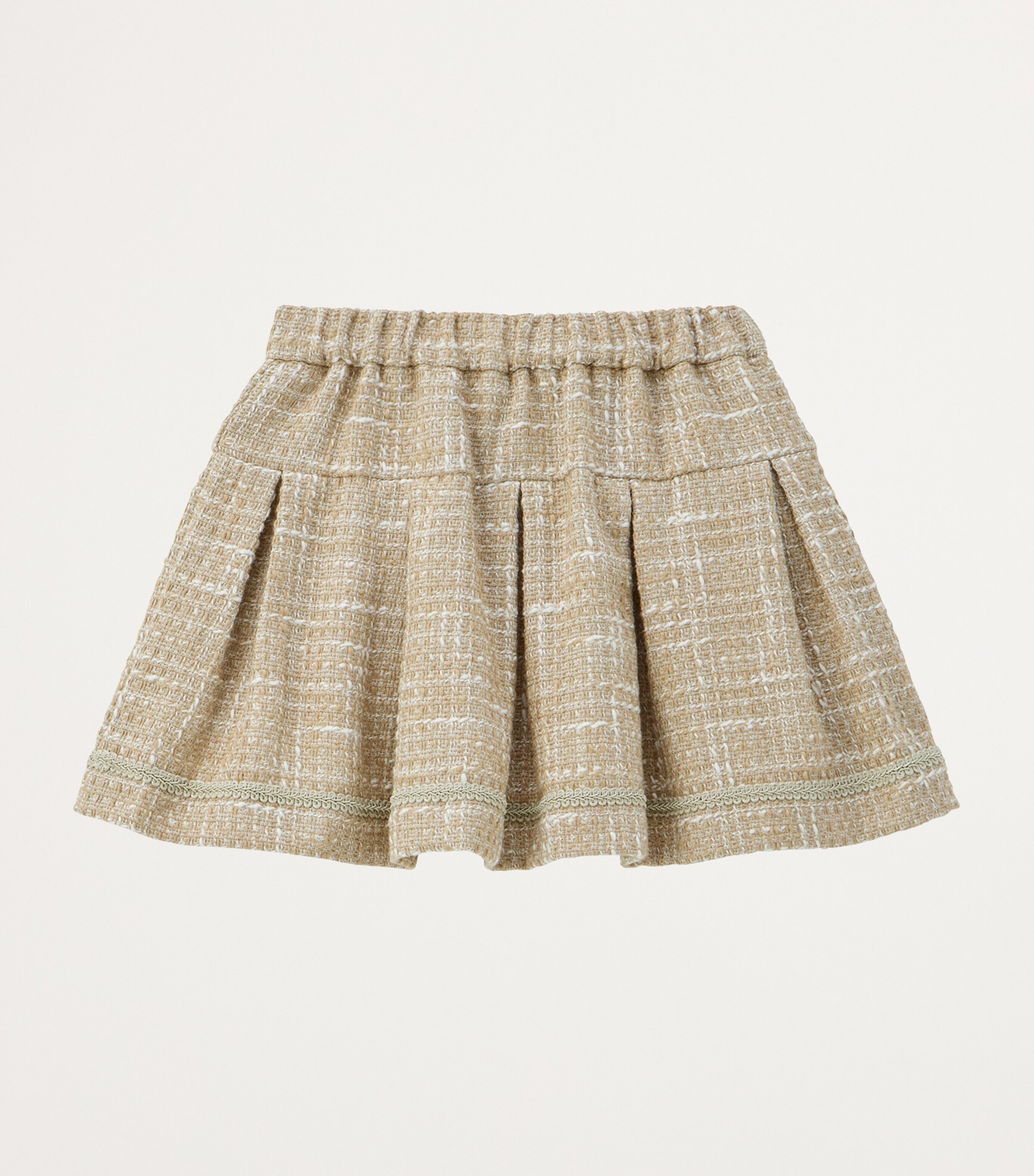 Cotton-Blend Pleated Skirt (3-9 Years) 9 Image 5