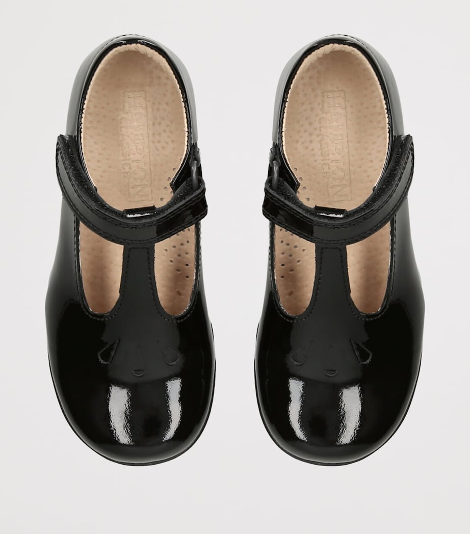 Patent Leather Hampton Classics Evie Shoes BLACK Image 4