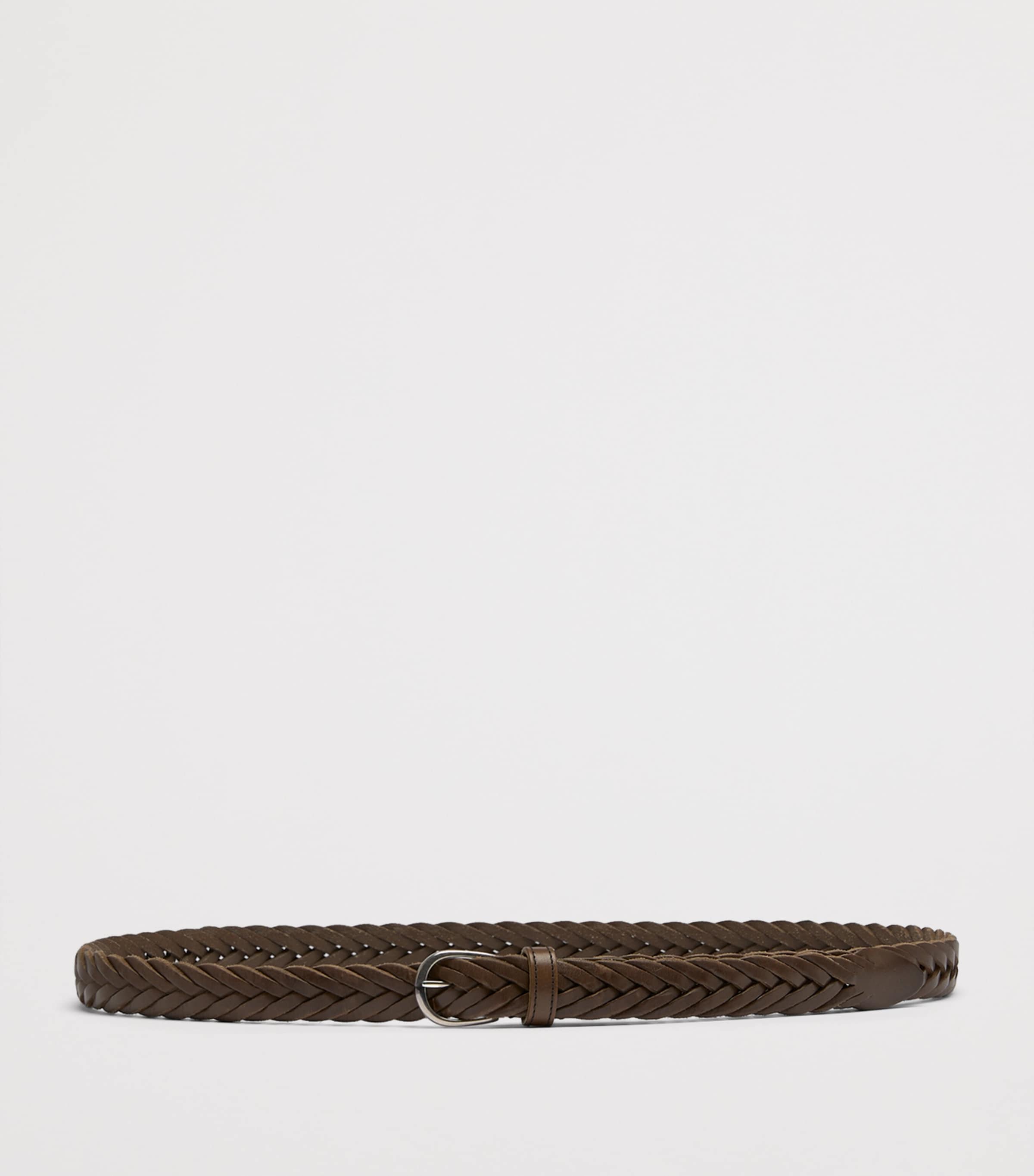 Dunhill Leather Woven Belt Image 2