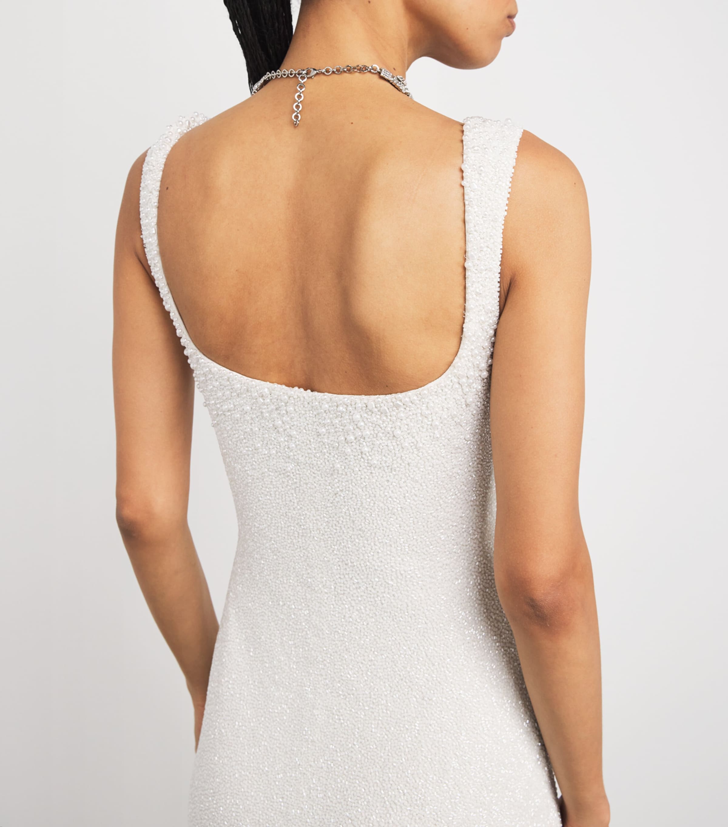 Crystal Square-Neck Gown IVORY Image 6