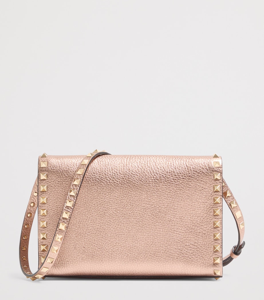 Small Leather Rockstud Shoulder Bag GF9 Image 4