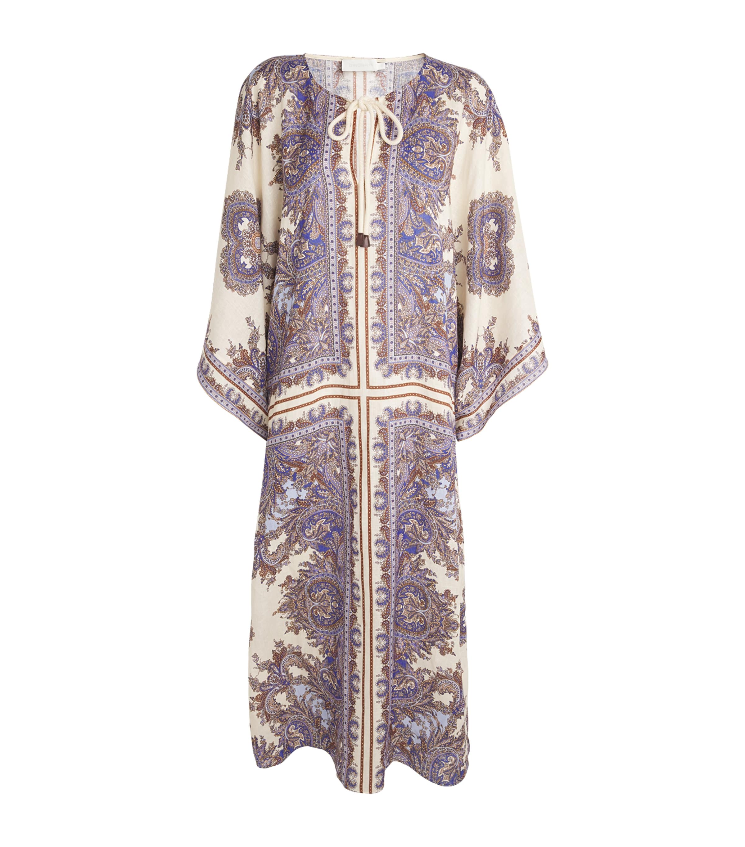 Zimmermann Linen Paisley Ottie Kaftan