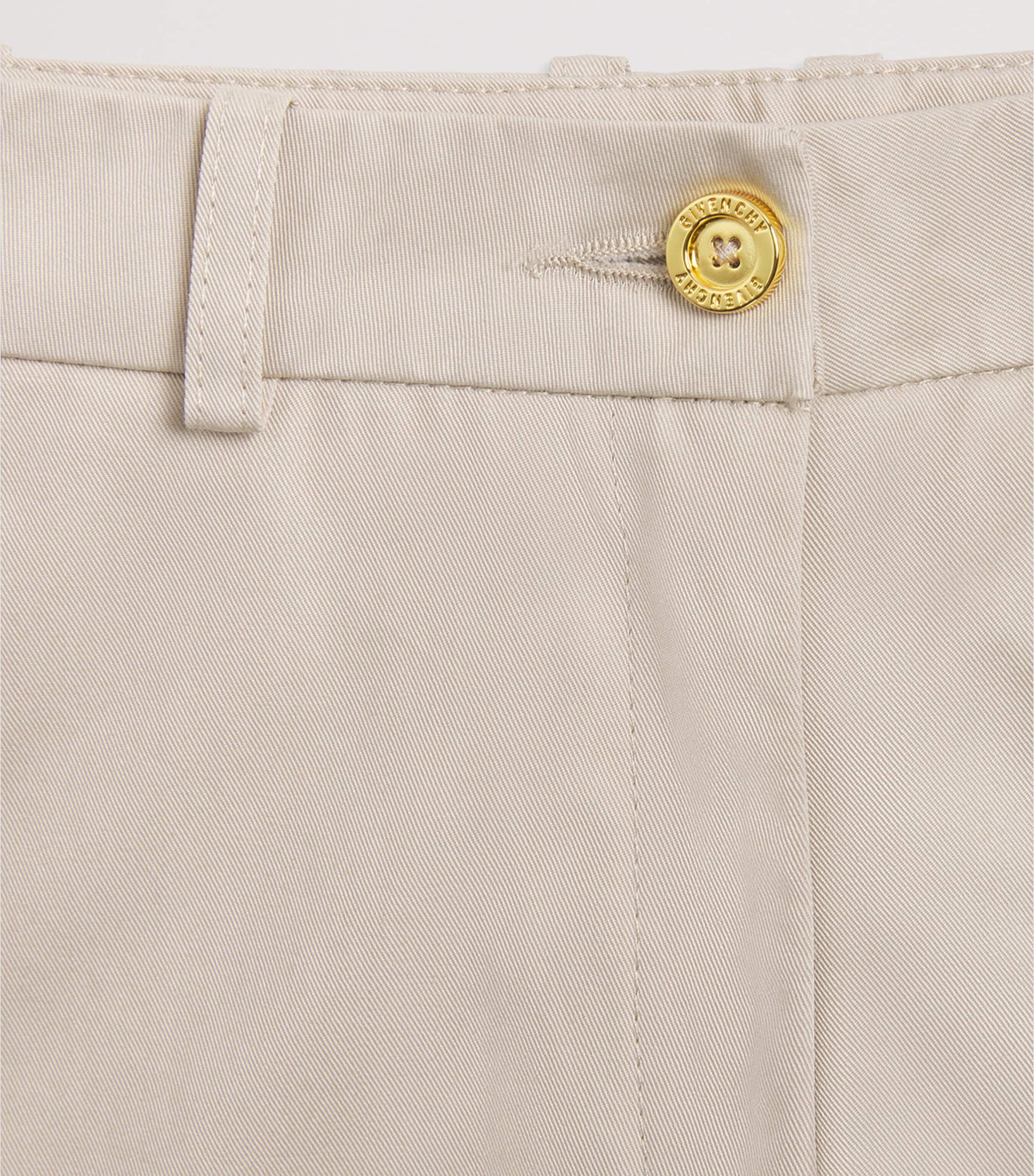 Cotton Cargo Trousers (4-12+ Years) H31209/192PALE STONE Image 3