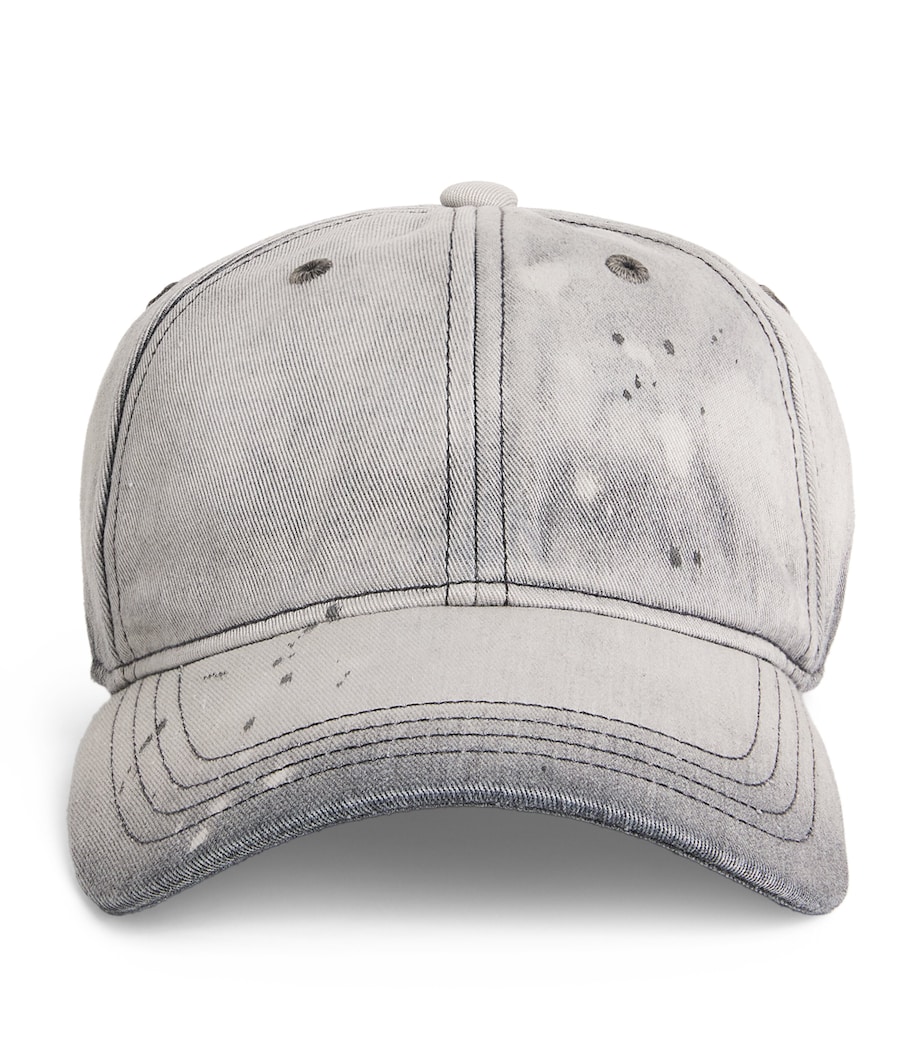 Our Legacy Distressed Baseball Cap Octo Wash Image 1