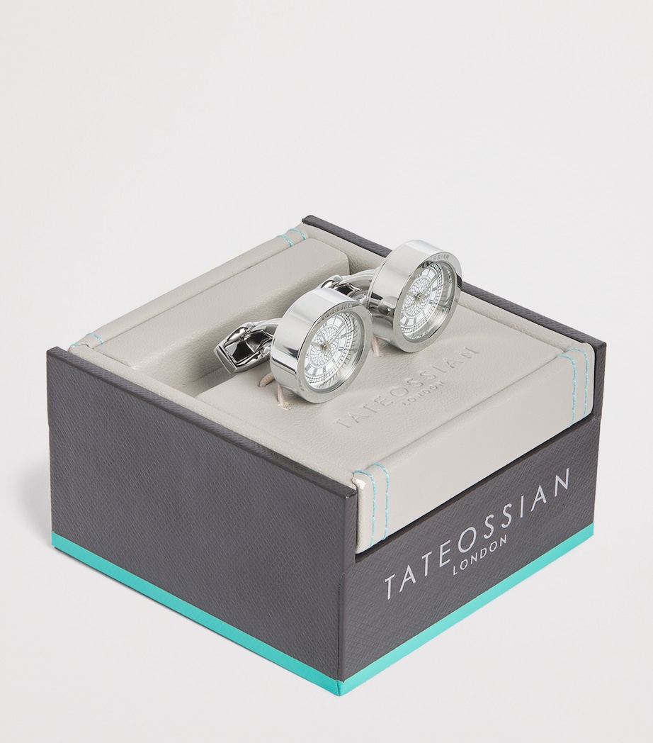 Big Ben Watch Cufflinks SILVER COLOUR Image 3