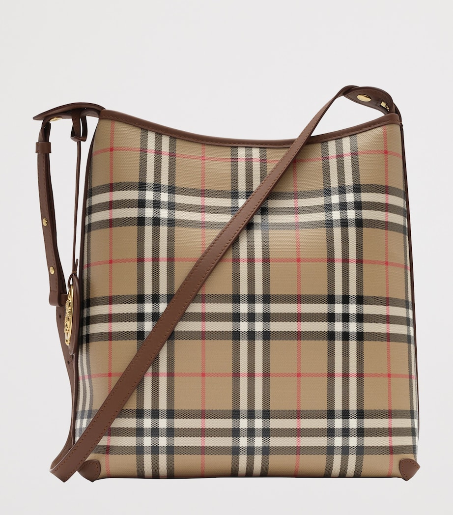 Burberry Small Check Shoulder Bag Archive Beige Image 4