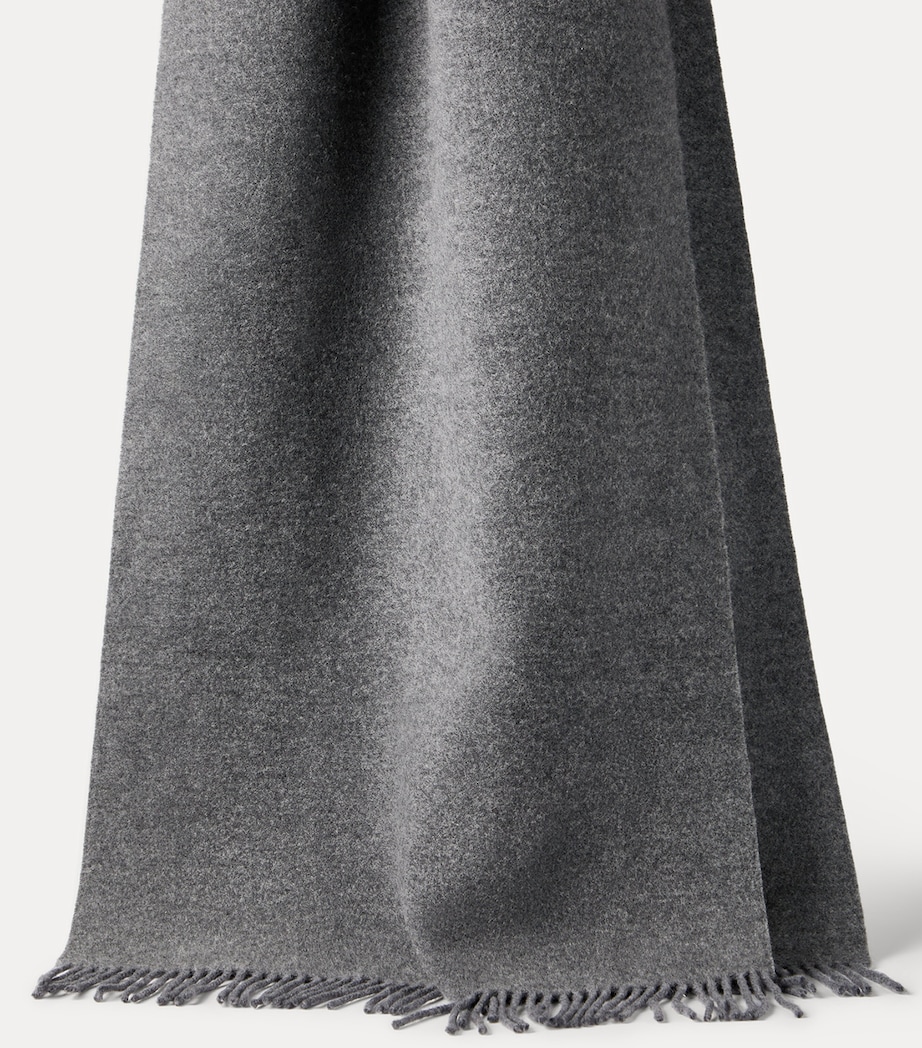 Brunello Cucinelli Wool-Cashmere Hooded Scarf Image 4
