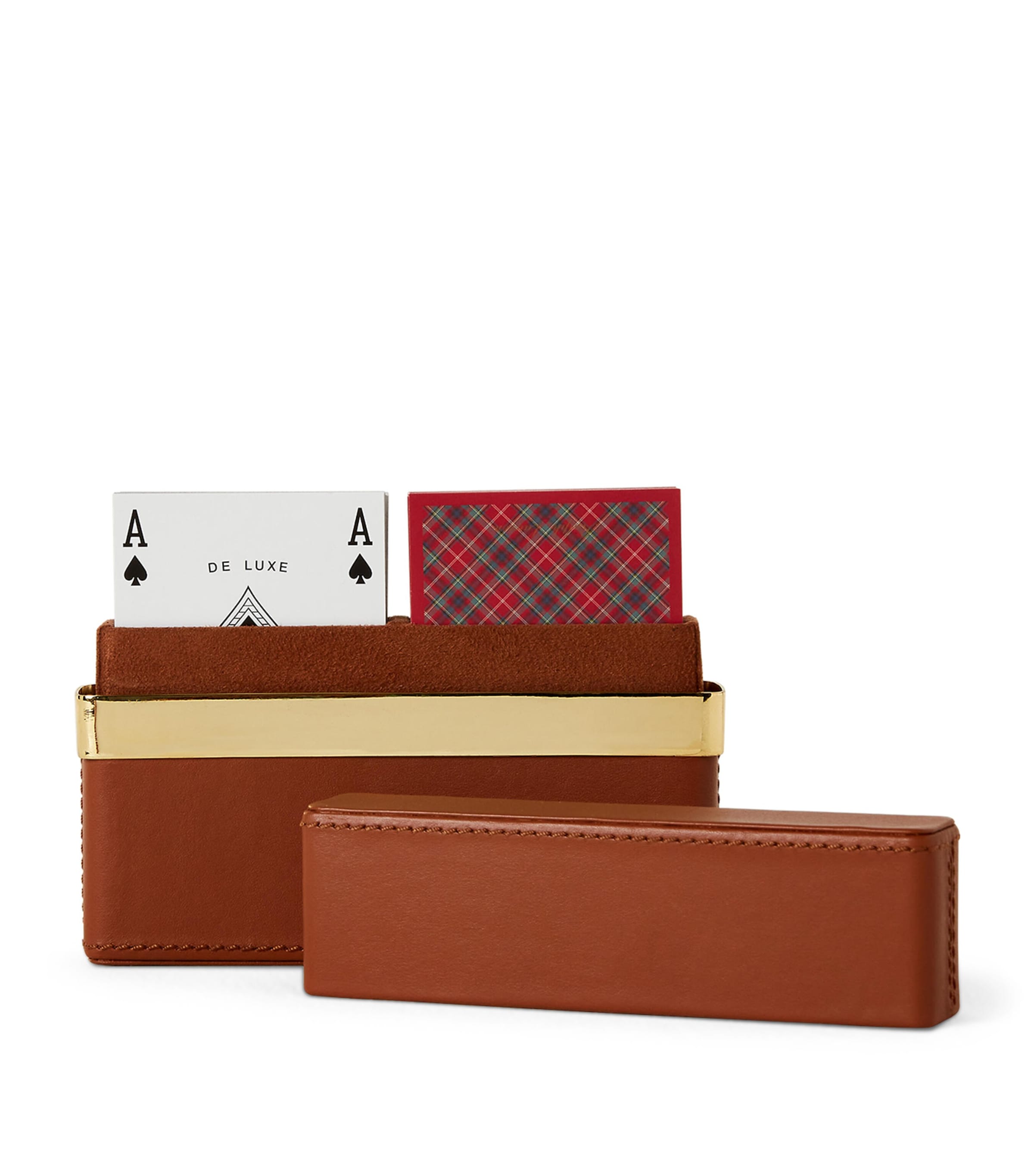 Shop Ralph Lauren Westover Playing Cards In Brown