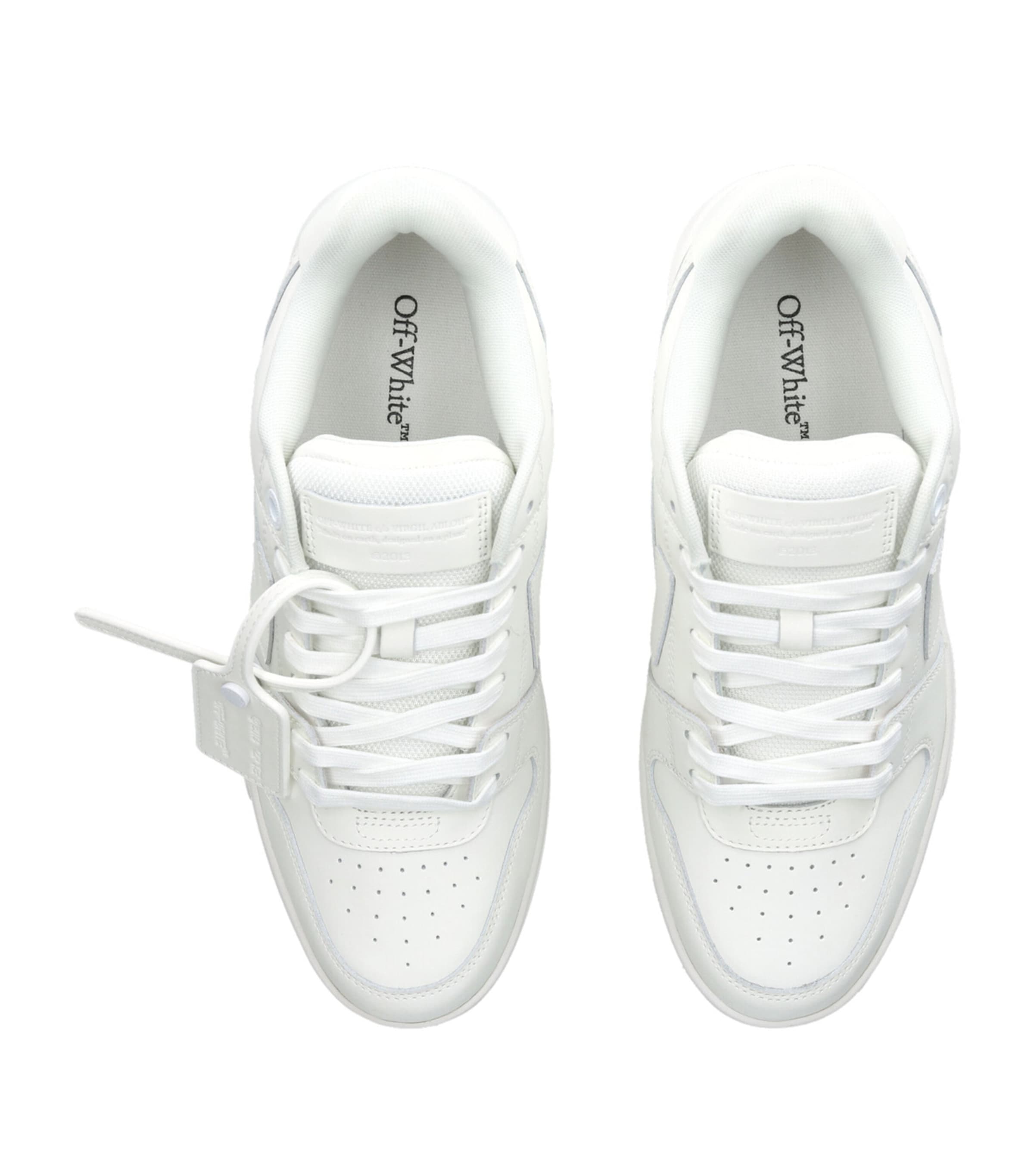 Leather Out of Office Sneakers WHITE Image 4