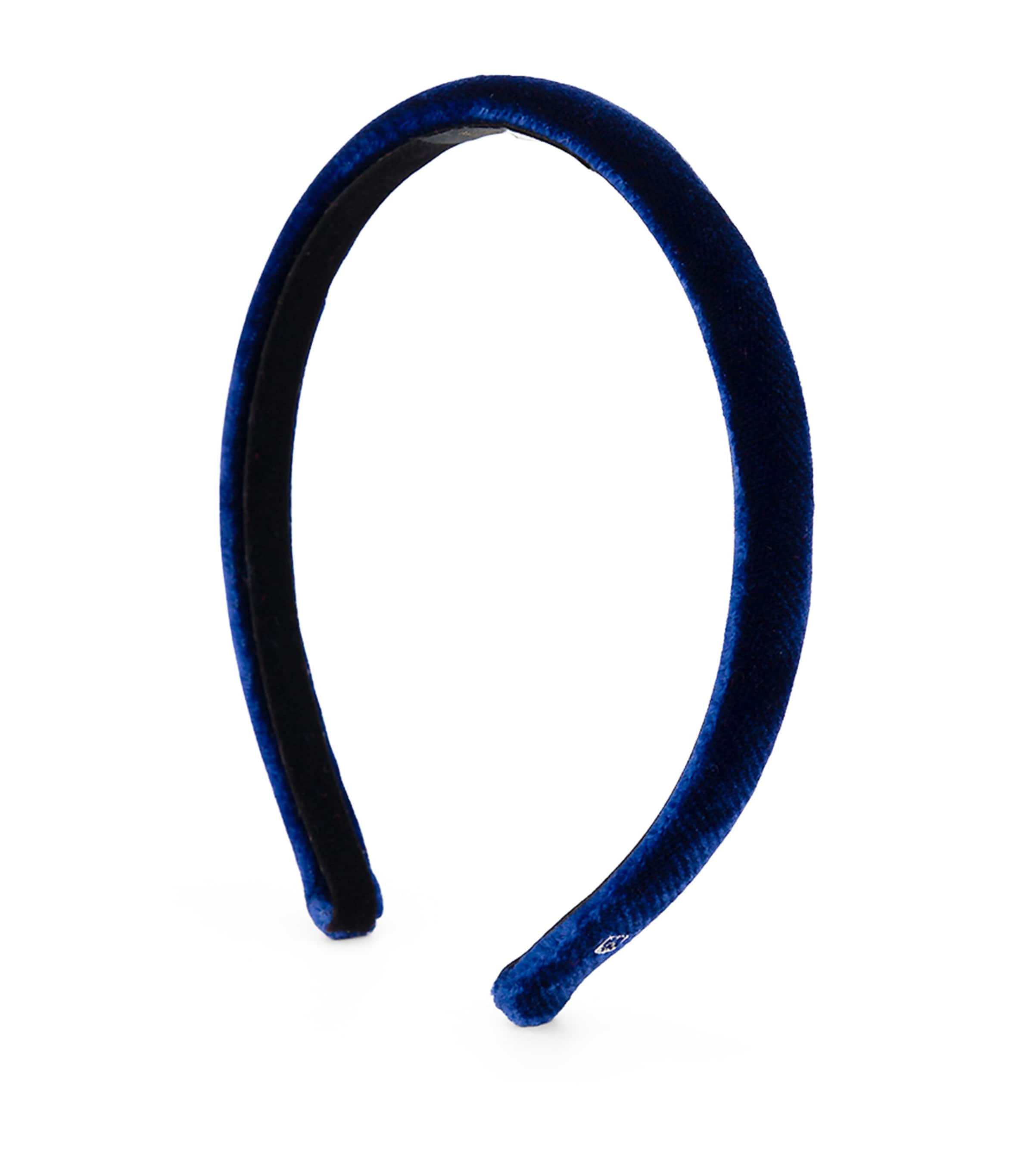 Alexandre de Paris Velvet Timeless Ella Headband | Harrods UK