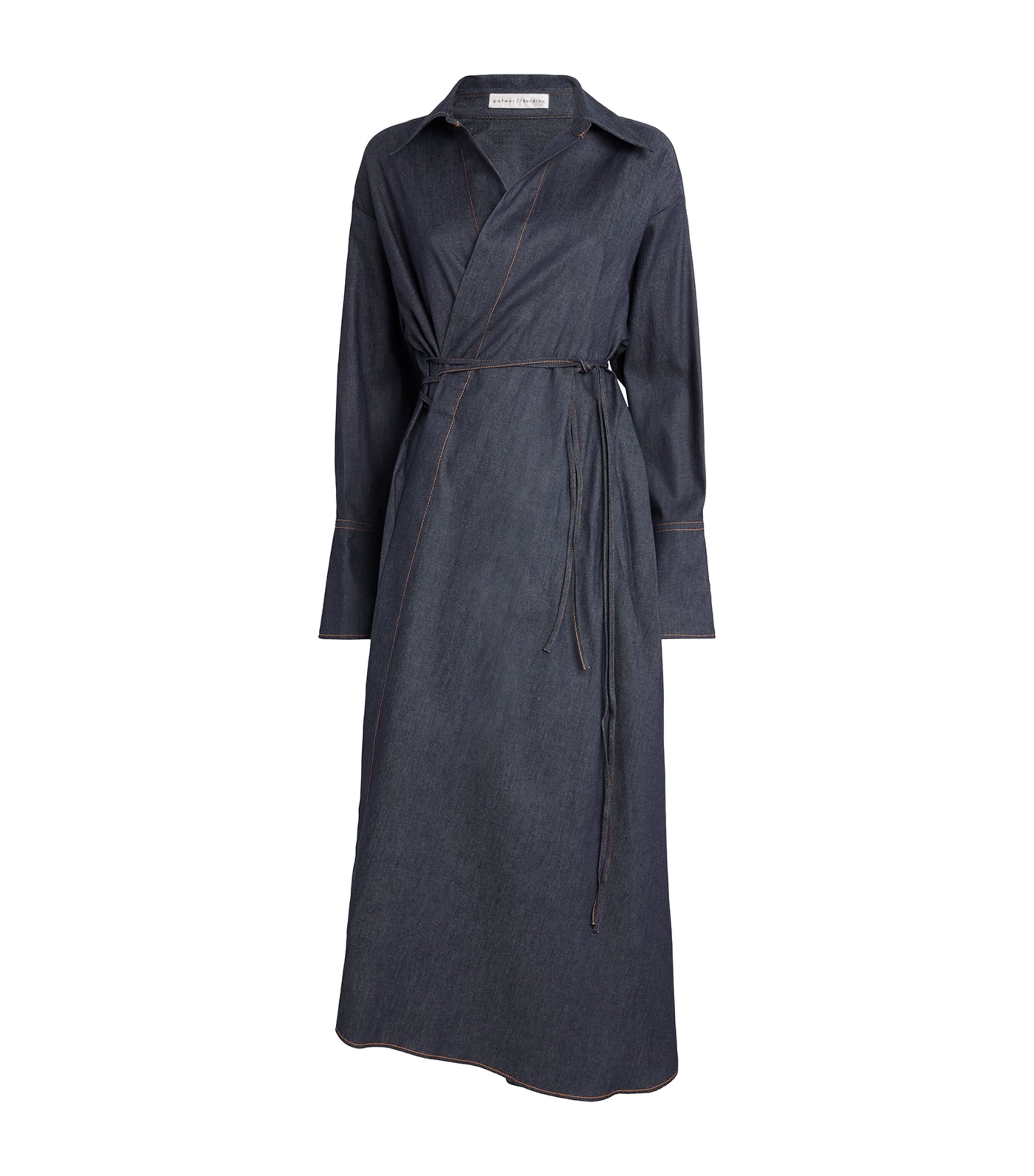 Palmer Harding Stretch-denim Love Revisited Shirt Dress In Blue