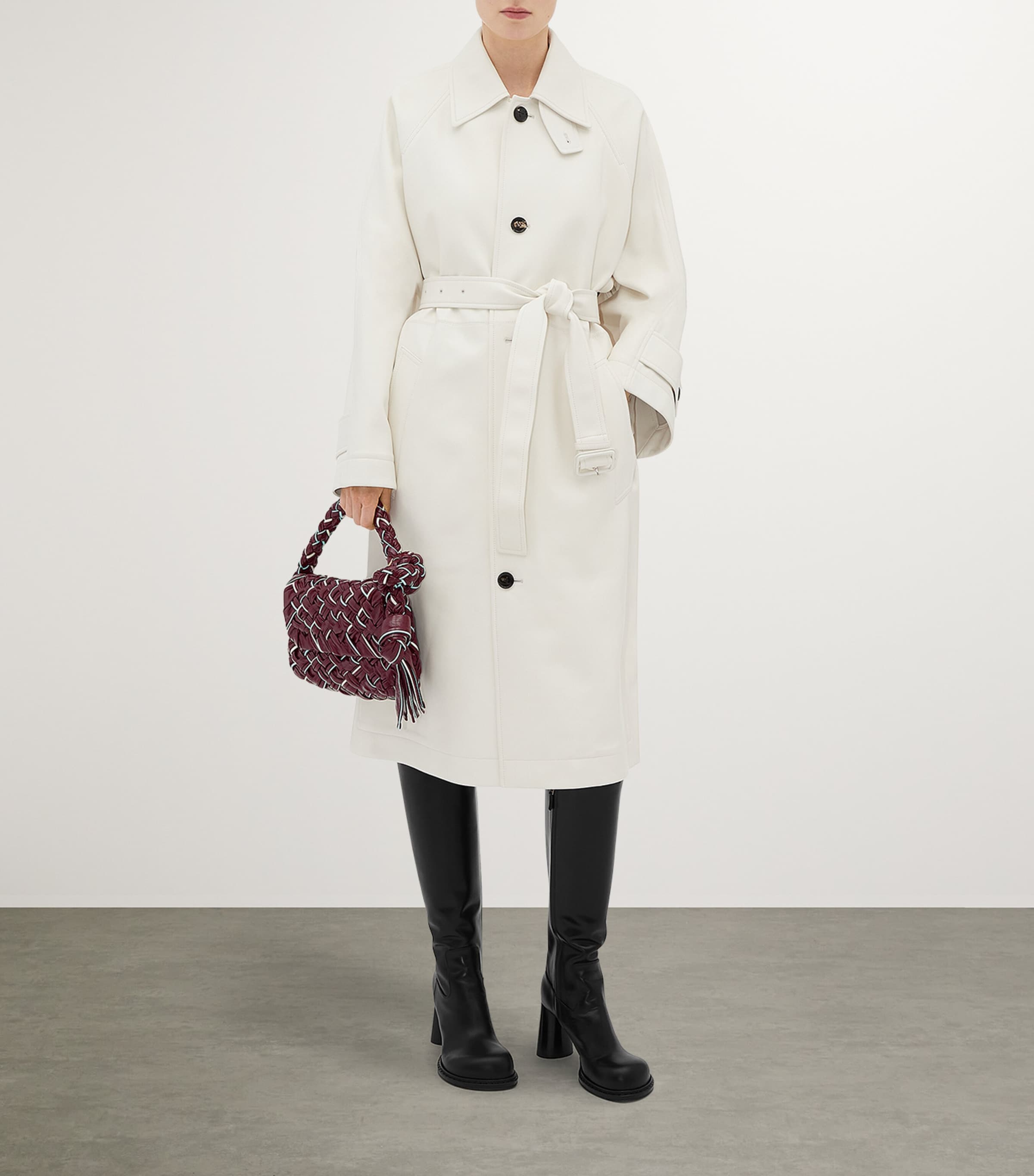 Bottega Veneta Leather Cliff Knee-High Boots 80 | Harrods US