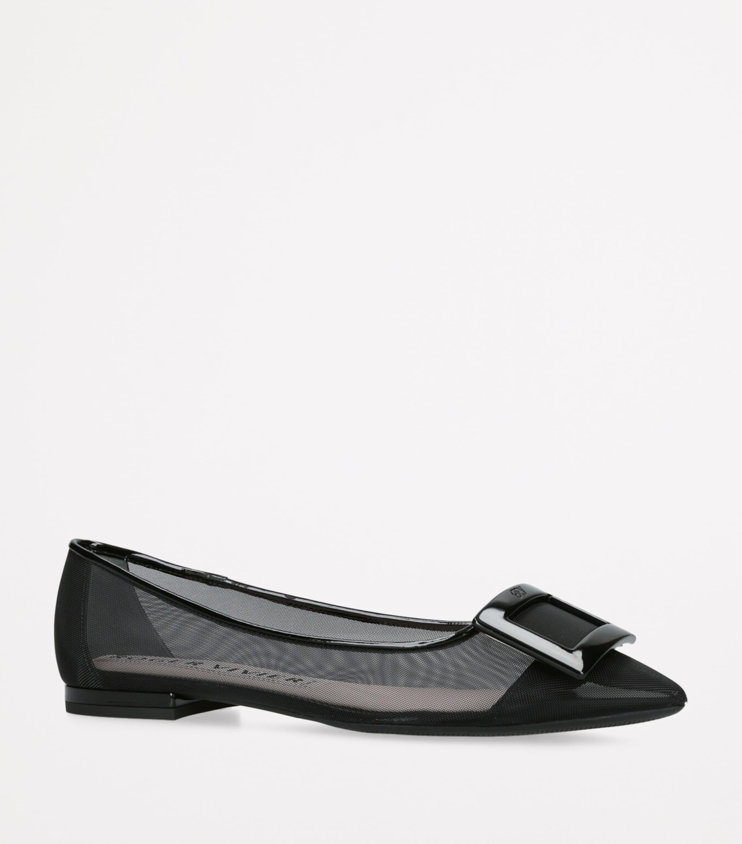 フラットシューズ ROGER VIVIER GOMMETTINE NET BALLET FLATS Roger Vivier Net Gommettine Ballet Flats | Harrods AE