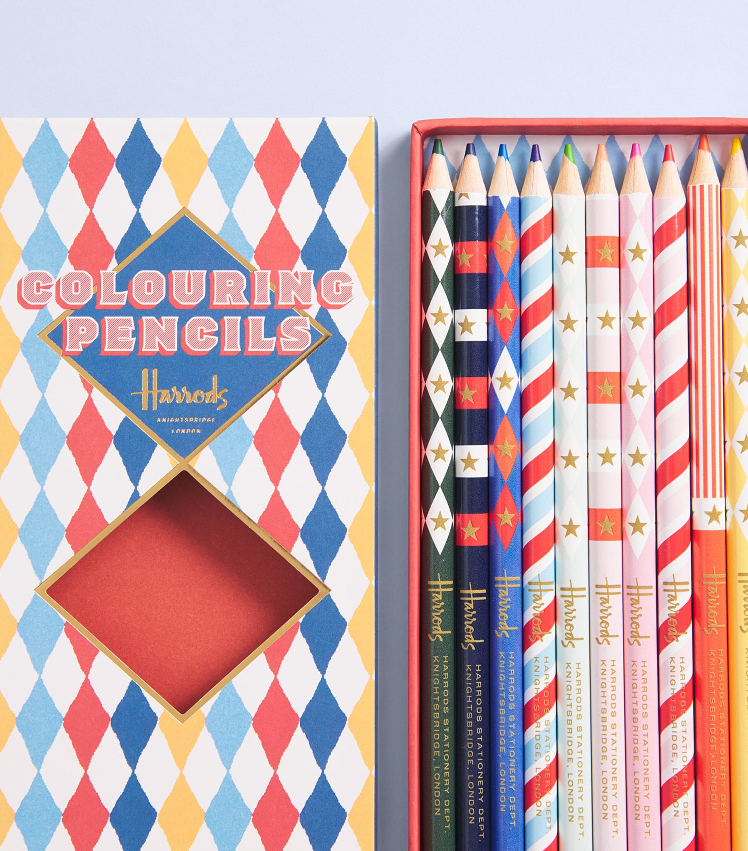 Harrods Colouring Pencils (Pack of 10) Image 2