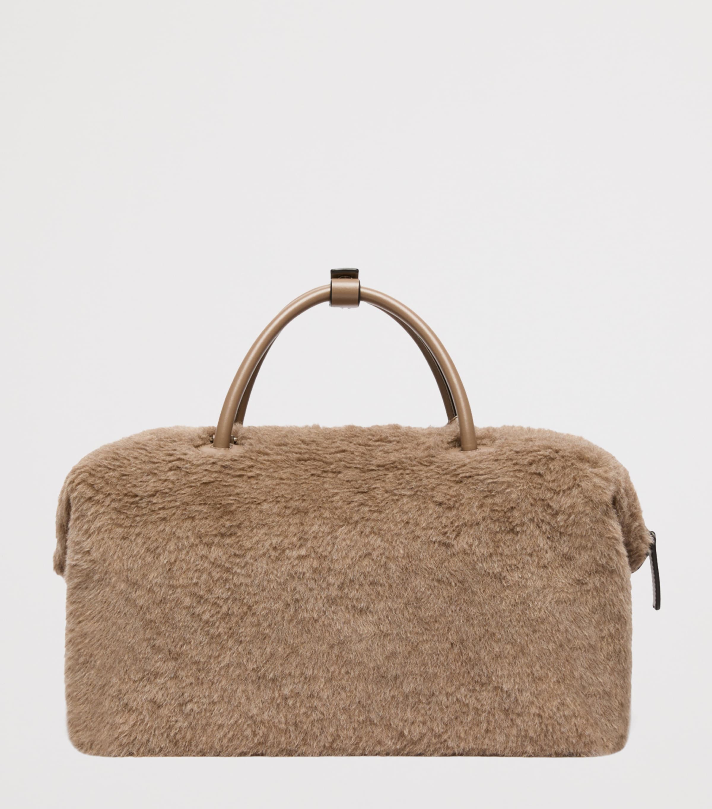 Max Mara Teddy Top-Handle Bag Beige Golden Image 3