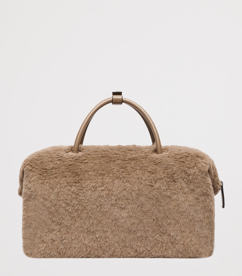 Max Mara Teddy Top-Handle Bag Beige Golden Image 3