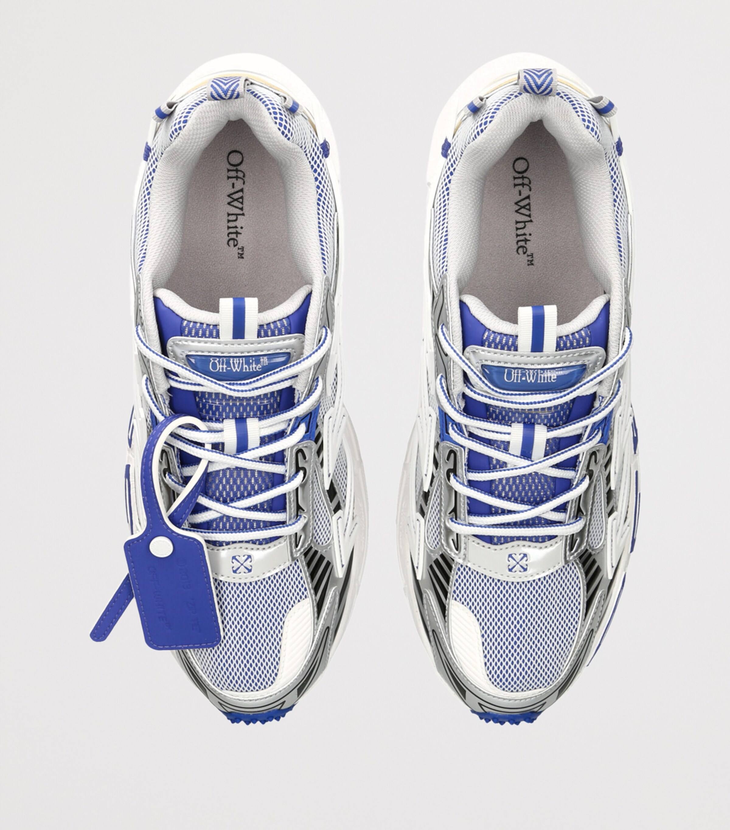 Off-White Be Right Back Sneakers Blue Image 4