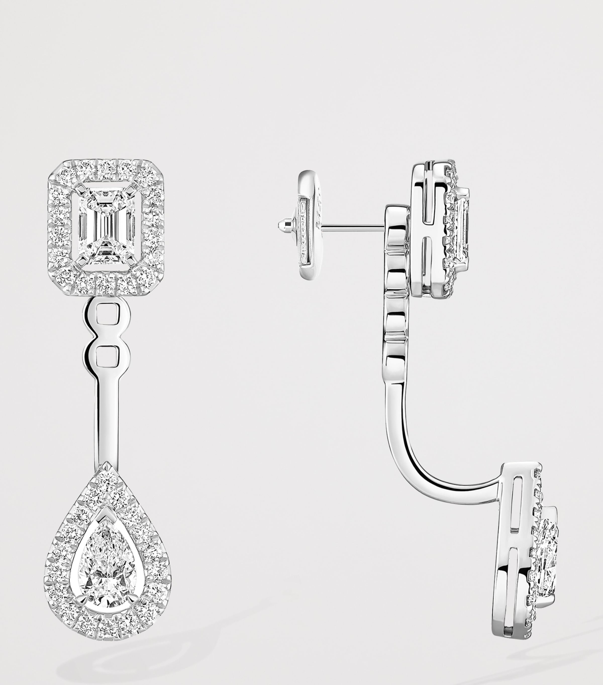 Messika My Twin White Gold and Diamond Earrings (0.86ct) White Gold Image 3