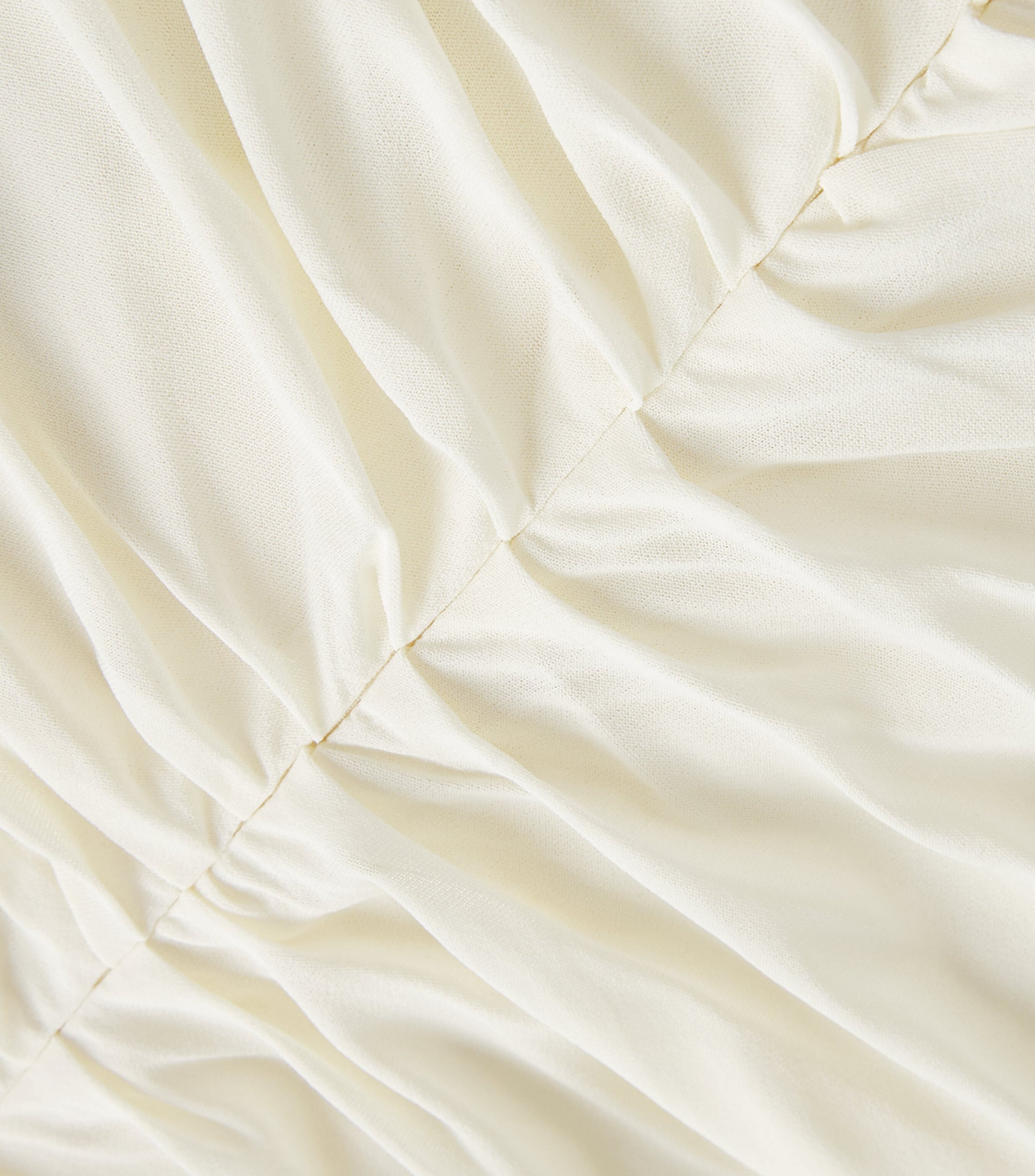 Moré Noir Womens Crepe Astra Maxi Dress Alabaster Cream Image 6
