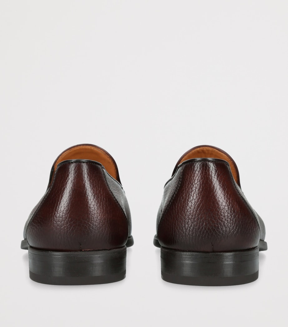 Leather Seneca Tassel Loafers DARK BROWN Image 2