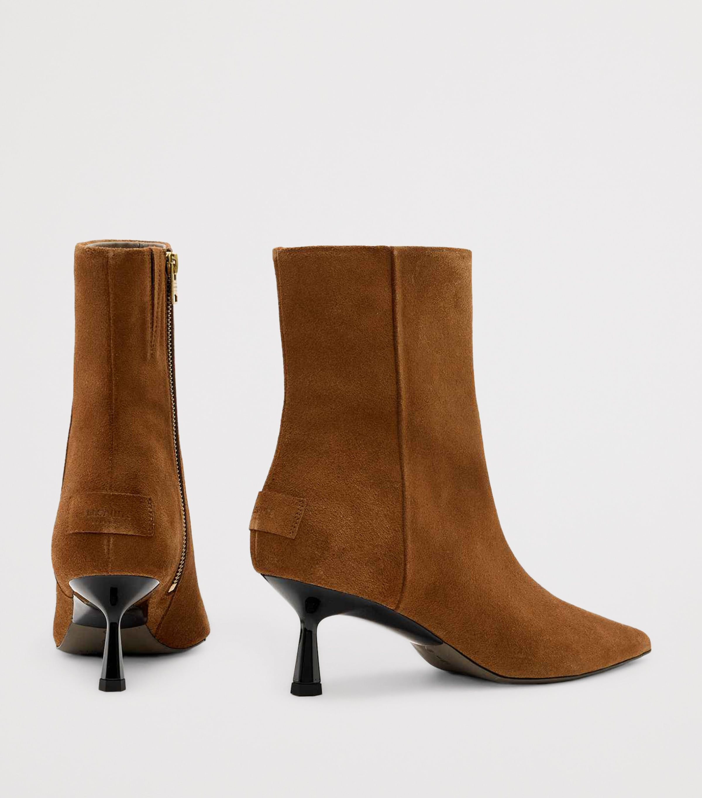 Suede Vivian Ankle Boots 60 SEPIA BROWN Image 3