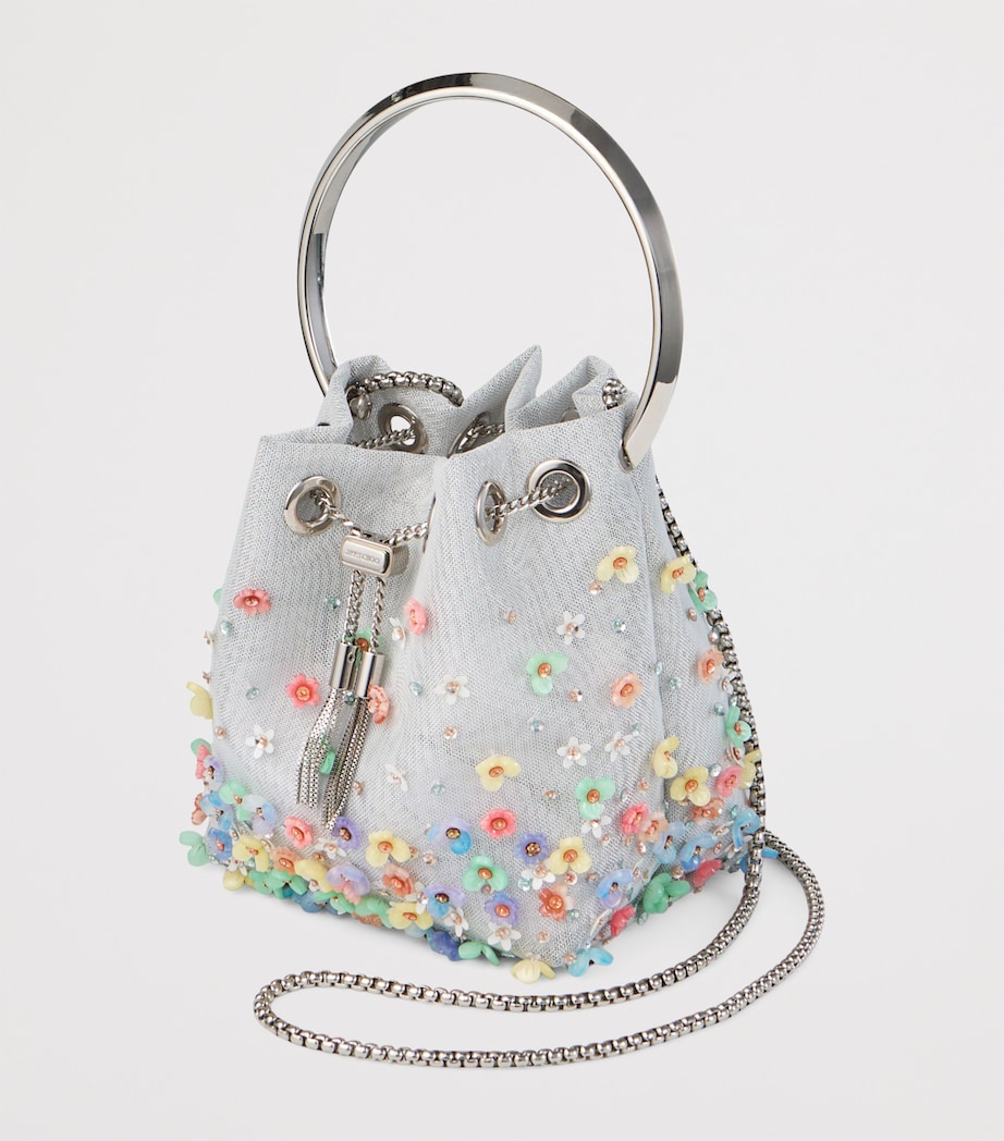 Micro Mesh Bon Bon Bucket Bag SILVER/MULTI/SILVER Image 3