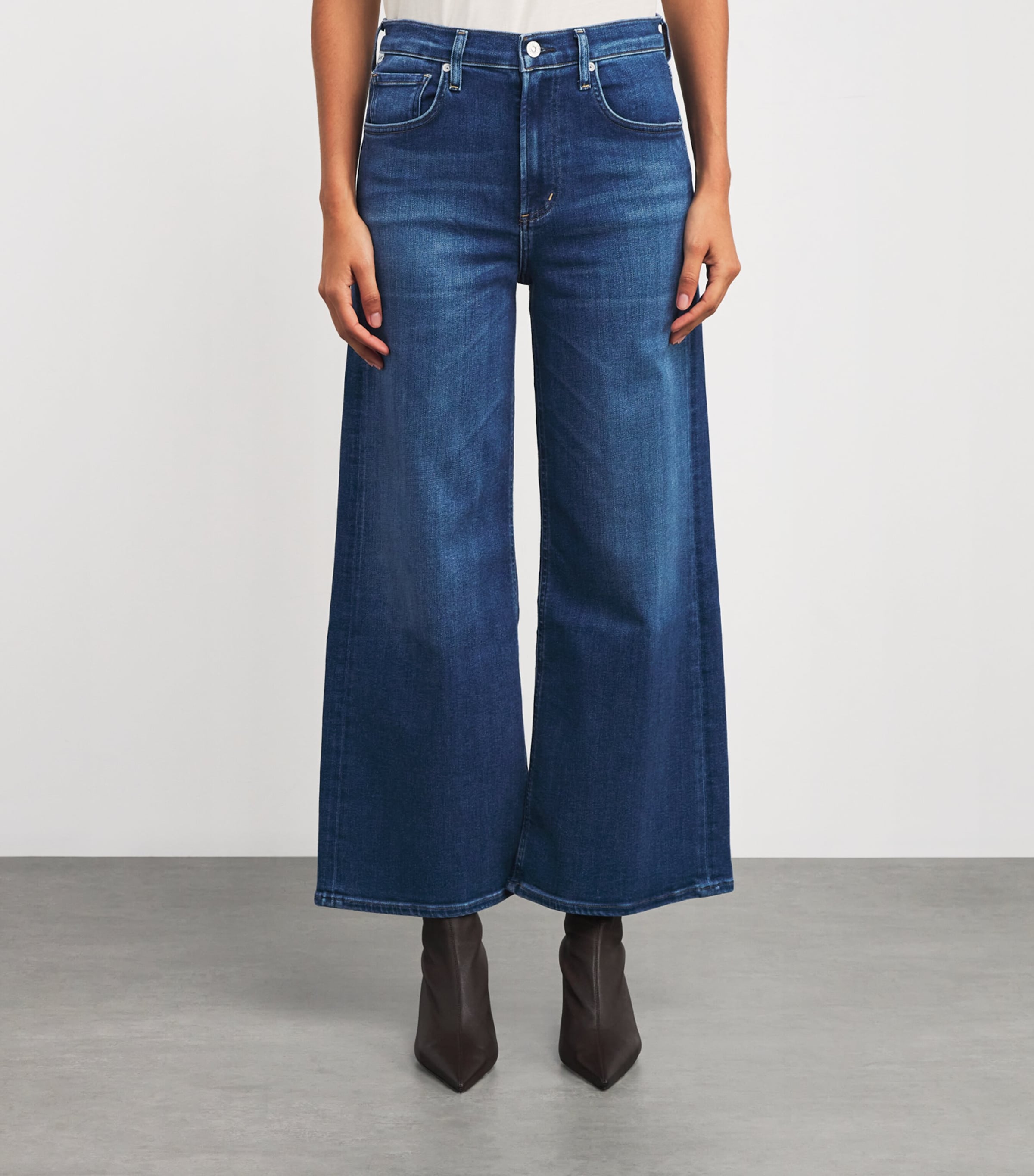 Cropped Lyra Wide-Leg Jeans AGUST Image 3