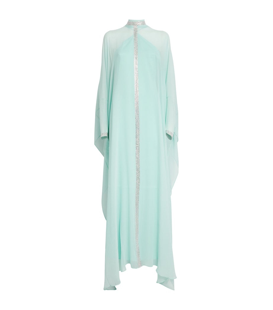 Silk Parthenon Kaftan Gown ACQUA Image 1